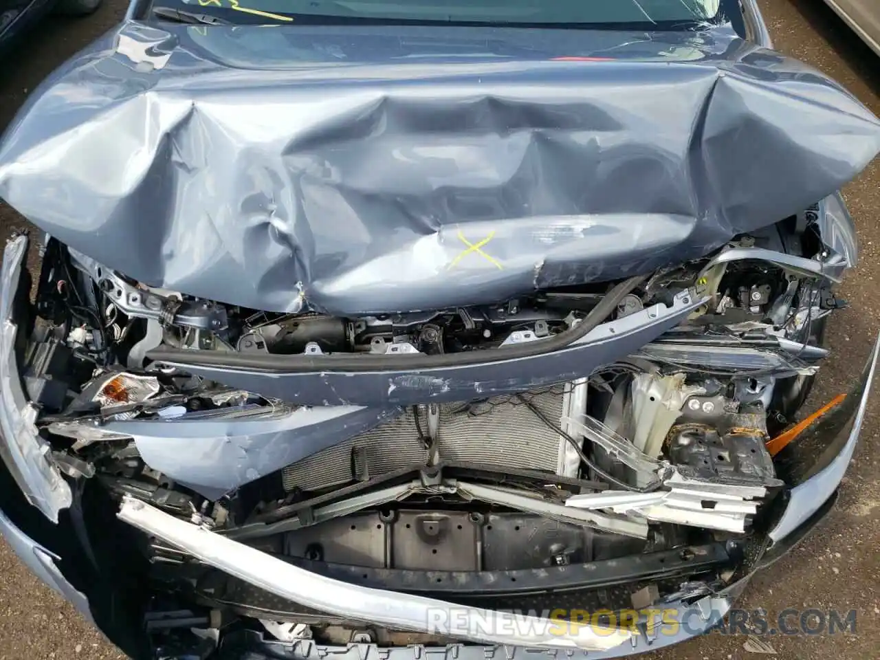 7 Photograph of a damaged car 5YFBPMBE0MP152053 TOYOTA COROLLA 2021