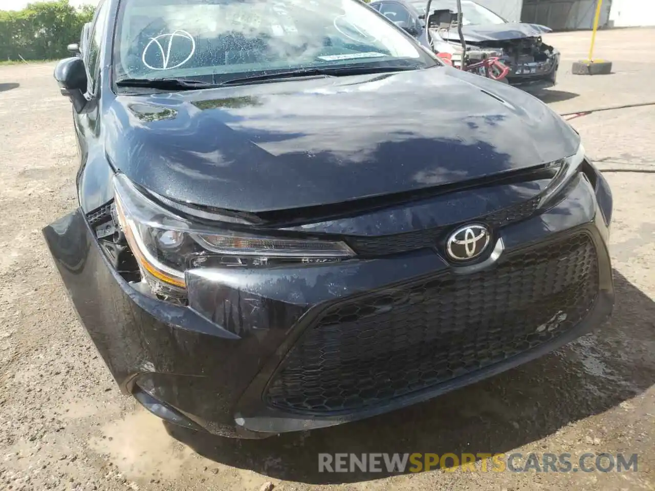 9 Photograph of a damaged car 5YFBPMBE0MP156751 TOYOTA COROLLA 2021