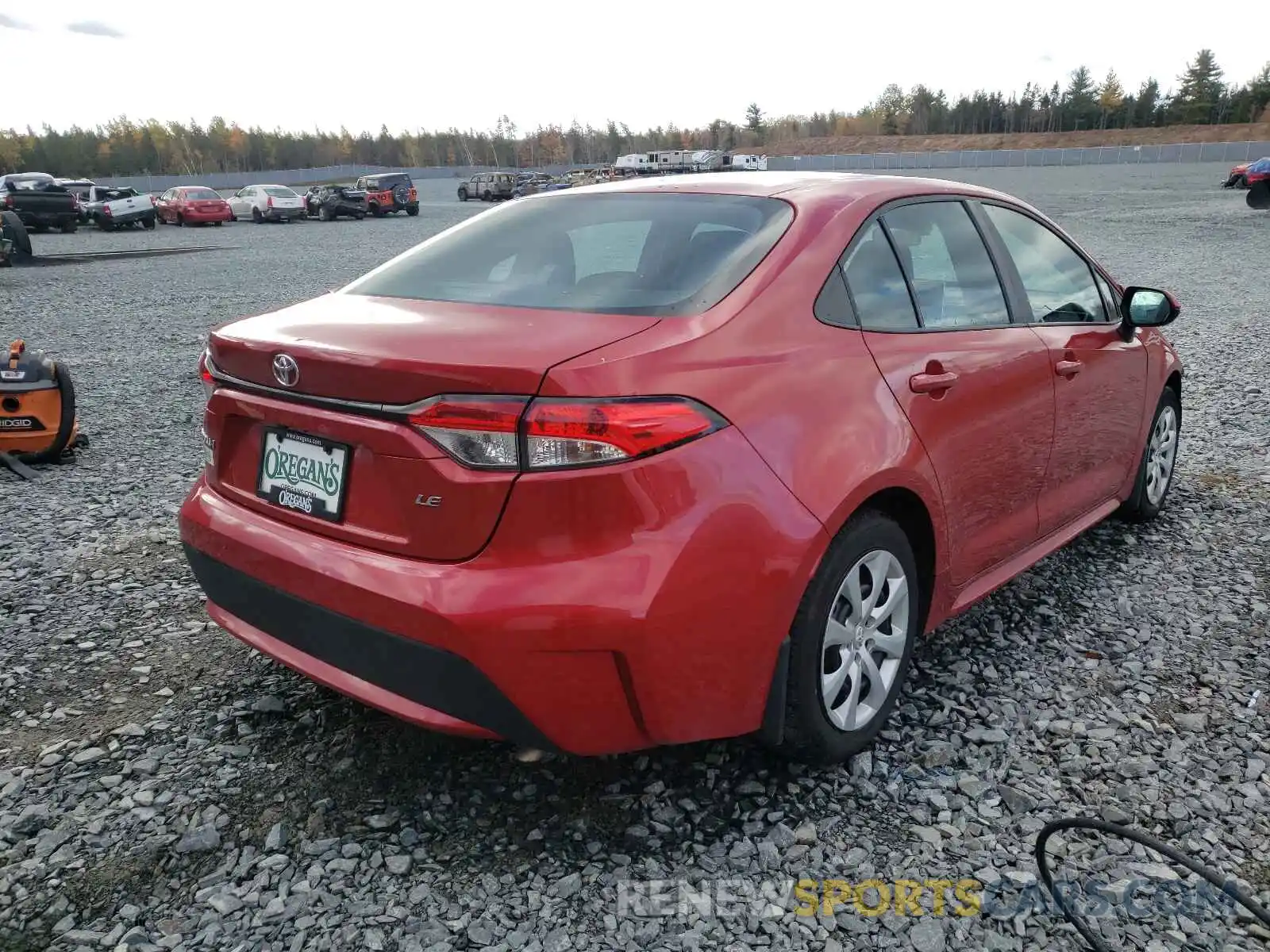 4 Photograph of a damaged car 5YFBPMBE2MP149672 TOYOTA COROLLA 2021