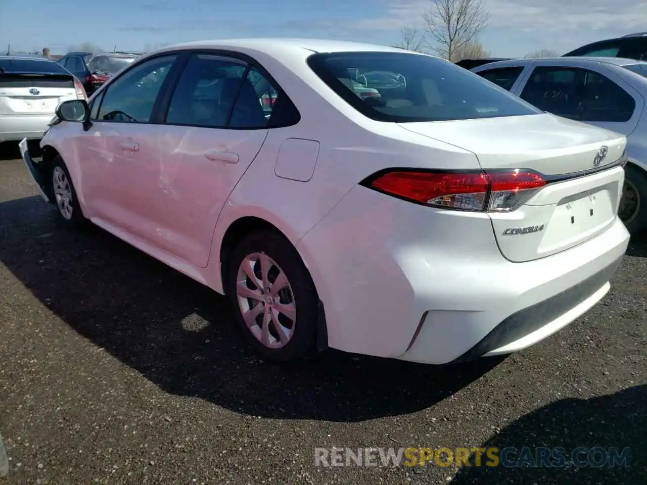 3 Photograph of a damaged car 5YFBPMBE2MP212866 TOYOTA COROLLA 2021