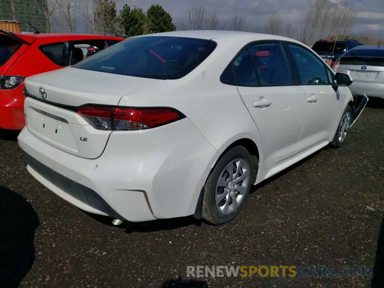 4 Photograph of a damaged car 5YFBPMBE2MP212866 TOYOTA COROLLA 2021