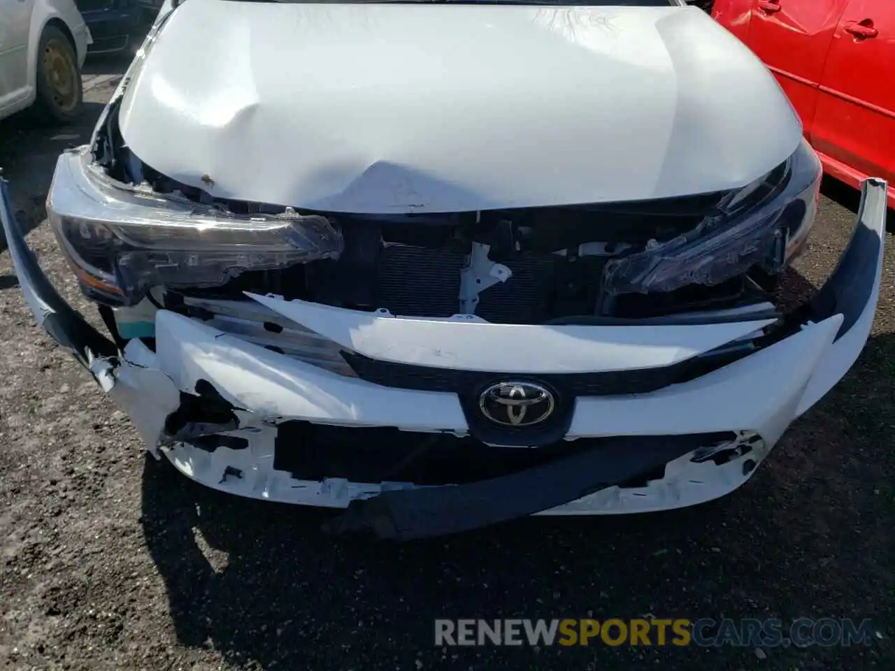 9 Photograph of a damaged car 5YFBPMBE2MP212866 TOYOTA COROLLA 2021