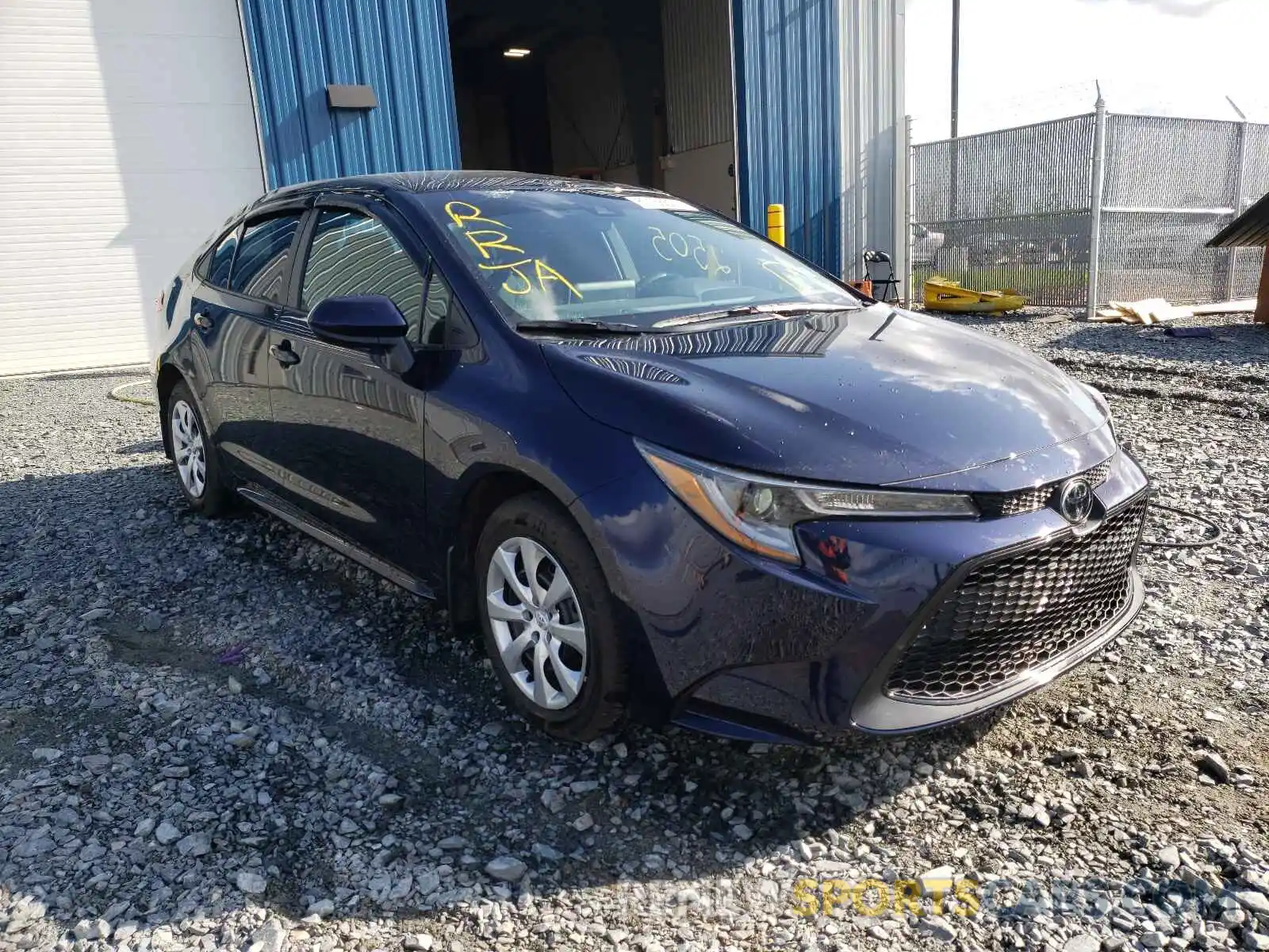 1 Photograph of a damaged car 5YFBPMBE3MP270498 TOYOTA COROLLA 2021