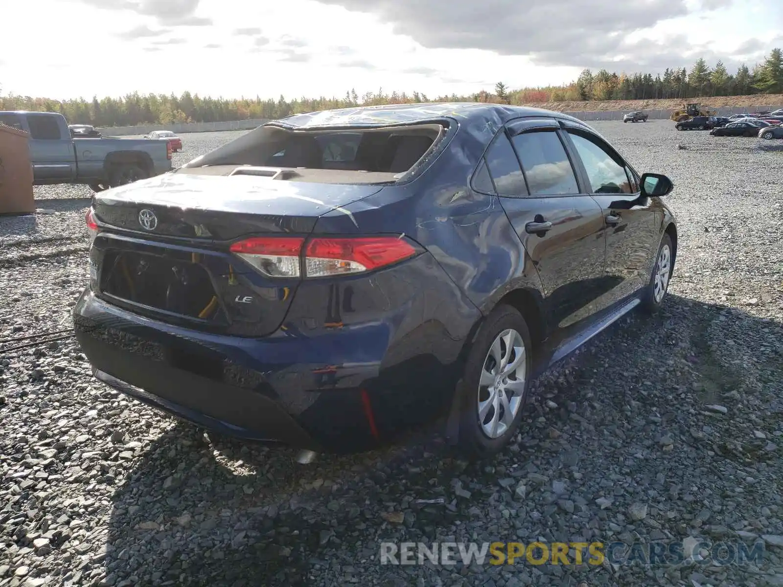 4 Photograph of a damaged car 5YFBPMBE3MP270498 TOYOTA COROLLA 2021