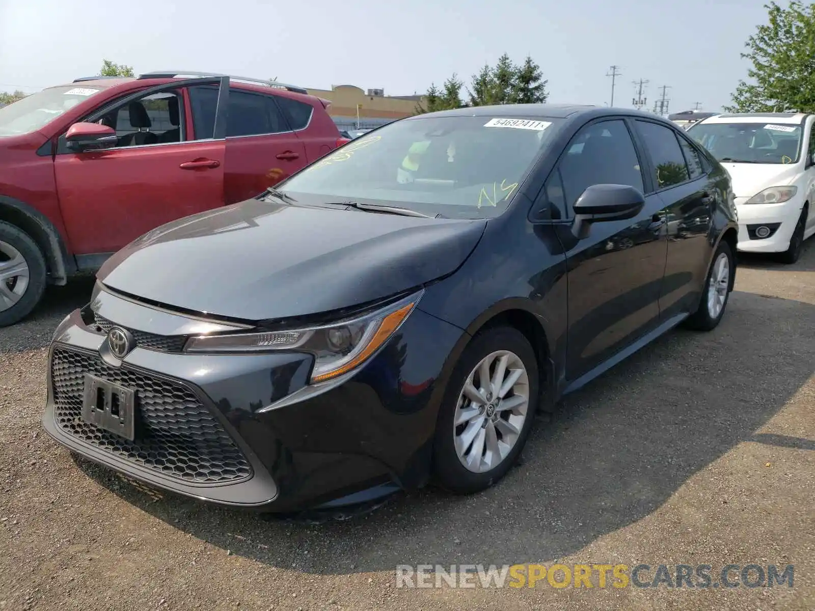 2 Photograph of a damaged car 5YFBPMBE4MP152895 TOYOTA COROLLA 2021