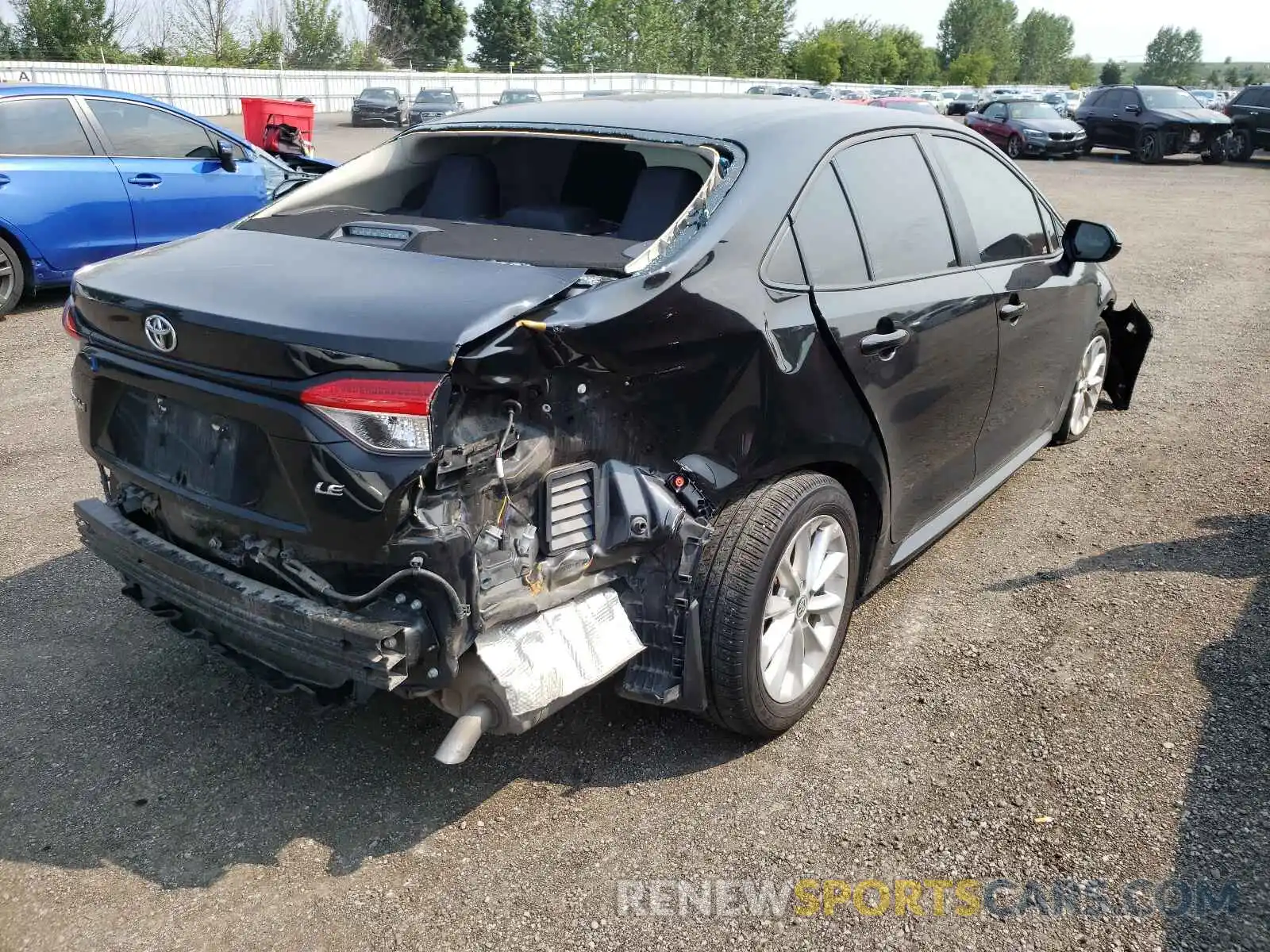 4 Photograph of a damaged car 5YFBPMBE4MP152895 TOYOTA COROLLA 2021