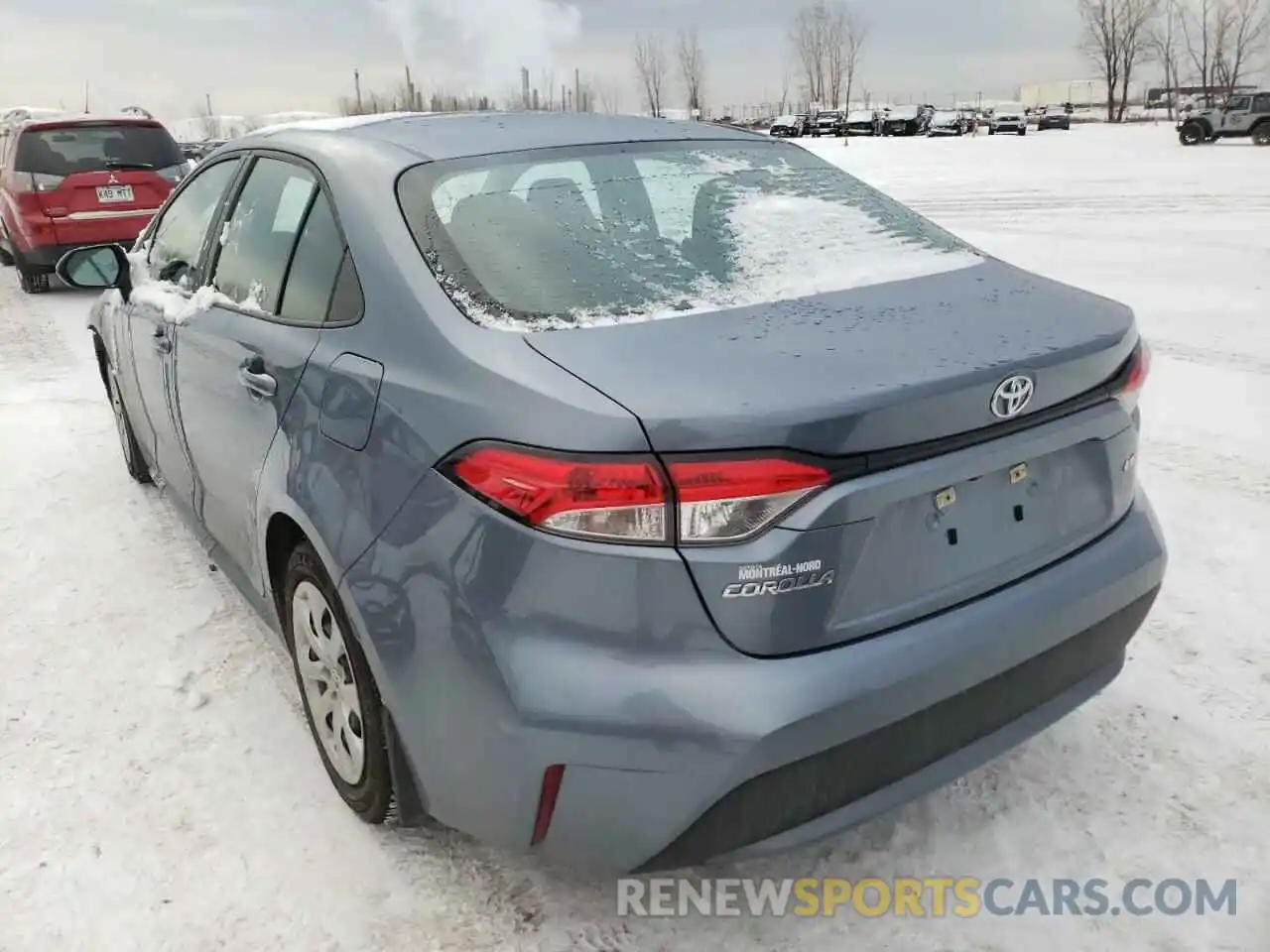 3 Photograph of a damaged car 5YFBPMBE4MP157353 TOYOTA COROLLA 2021