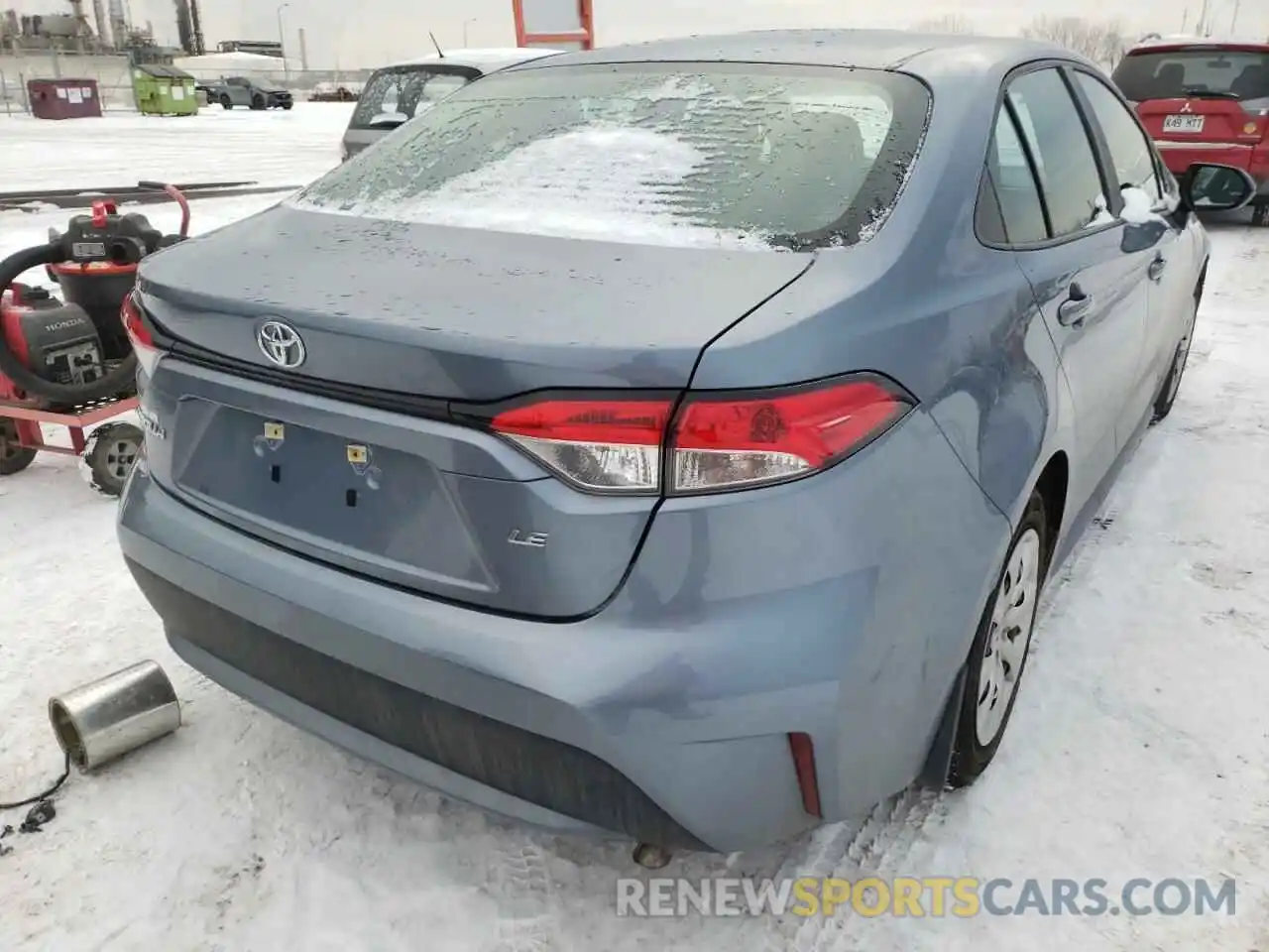 4 Photograph of a damaged car 5YFBPMBE4MP157353 TOYOTA COROLLA 2021