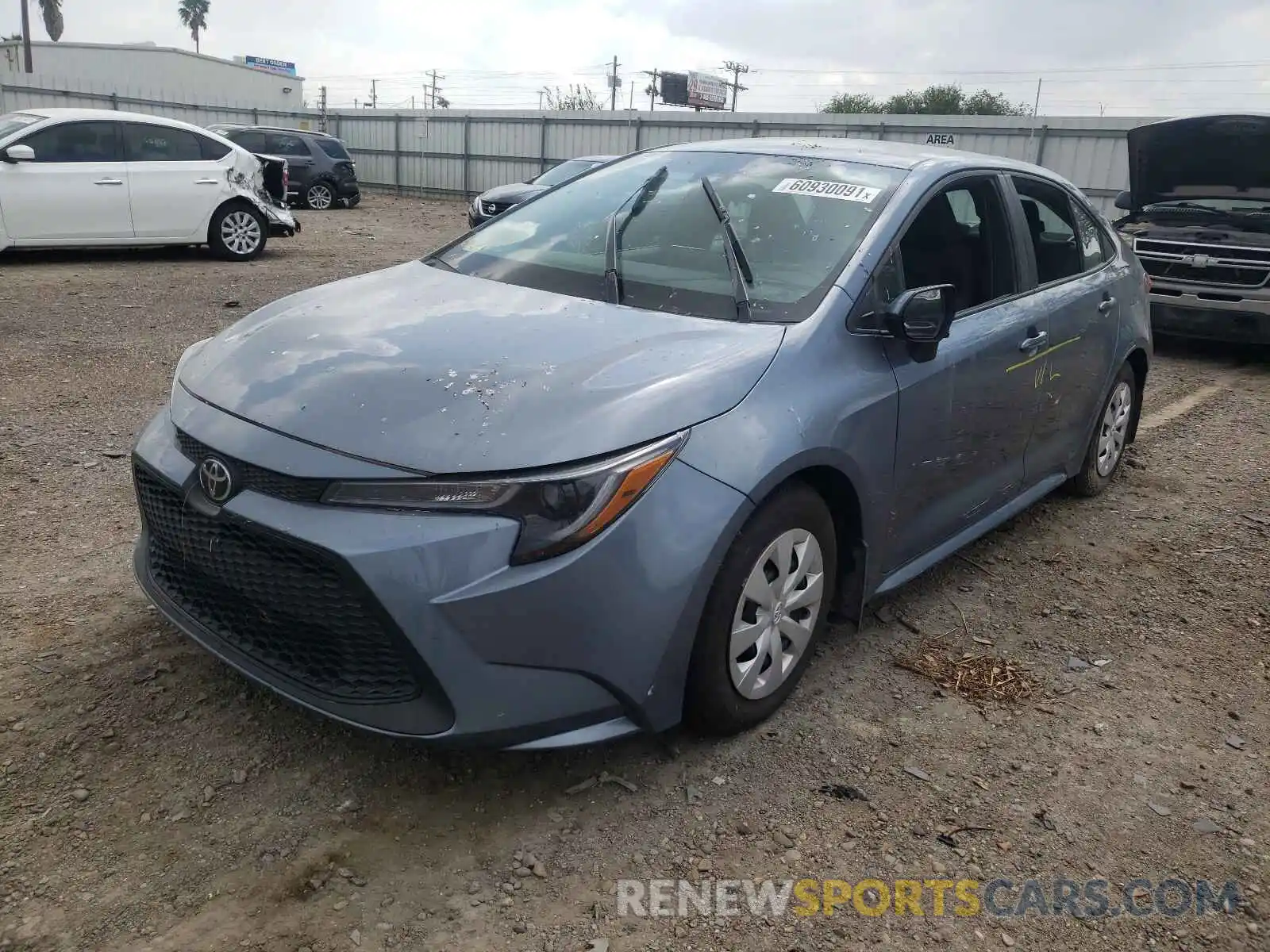 2 Photograph of a damaged car 5YFBPMBE4MP210102 TOYOTA COROLLA 2021