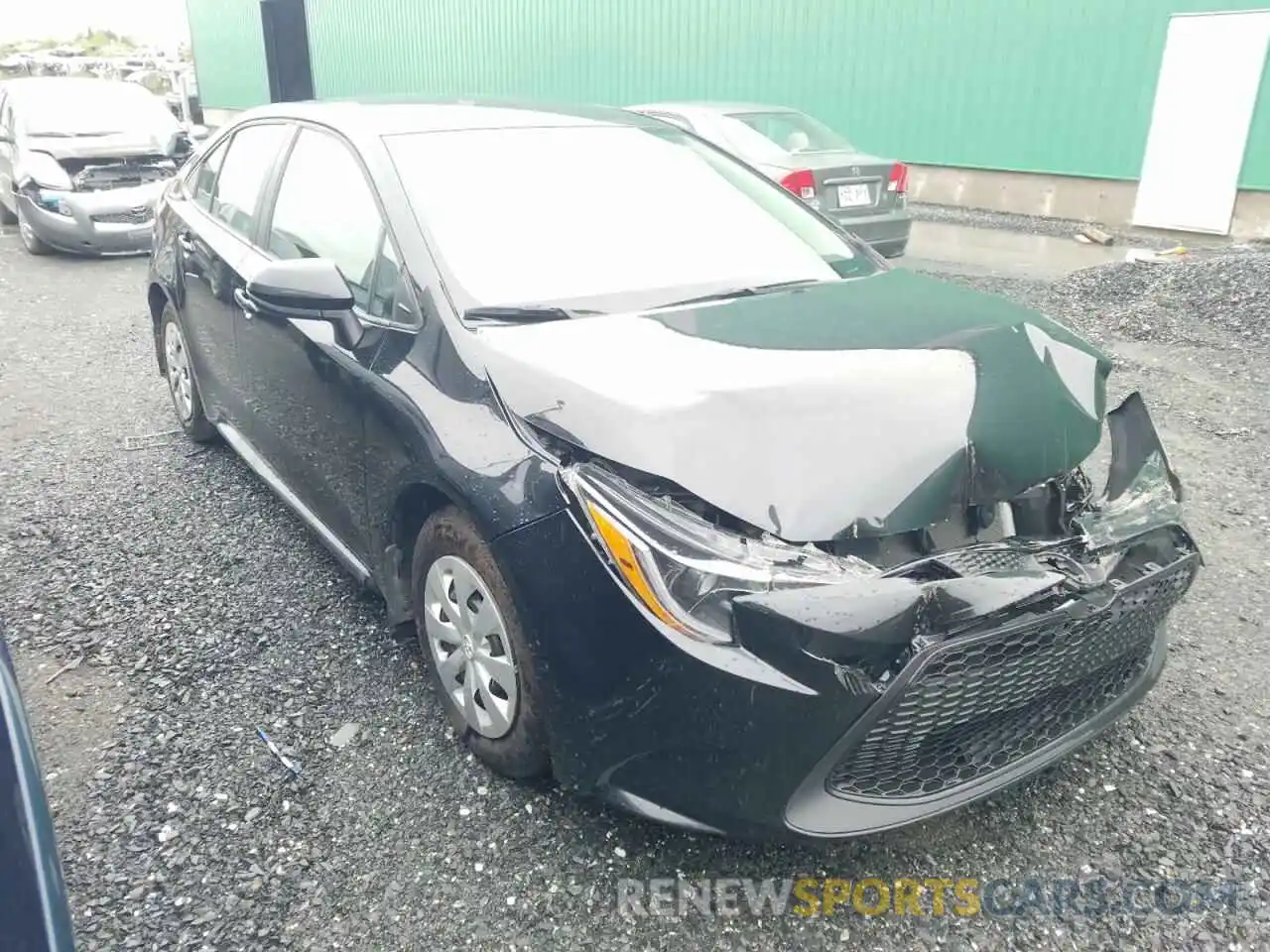 1 Photograph of a damaged car 5YFBPMBE5MP251726 TOYOTA COROLLA 2021