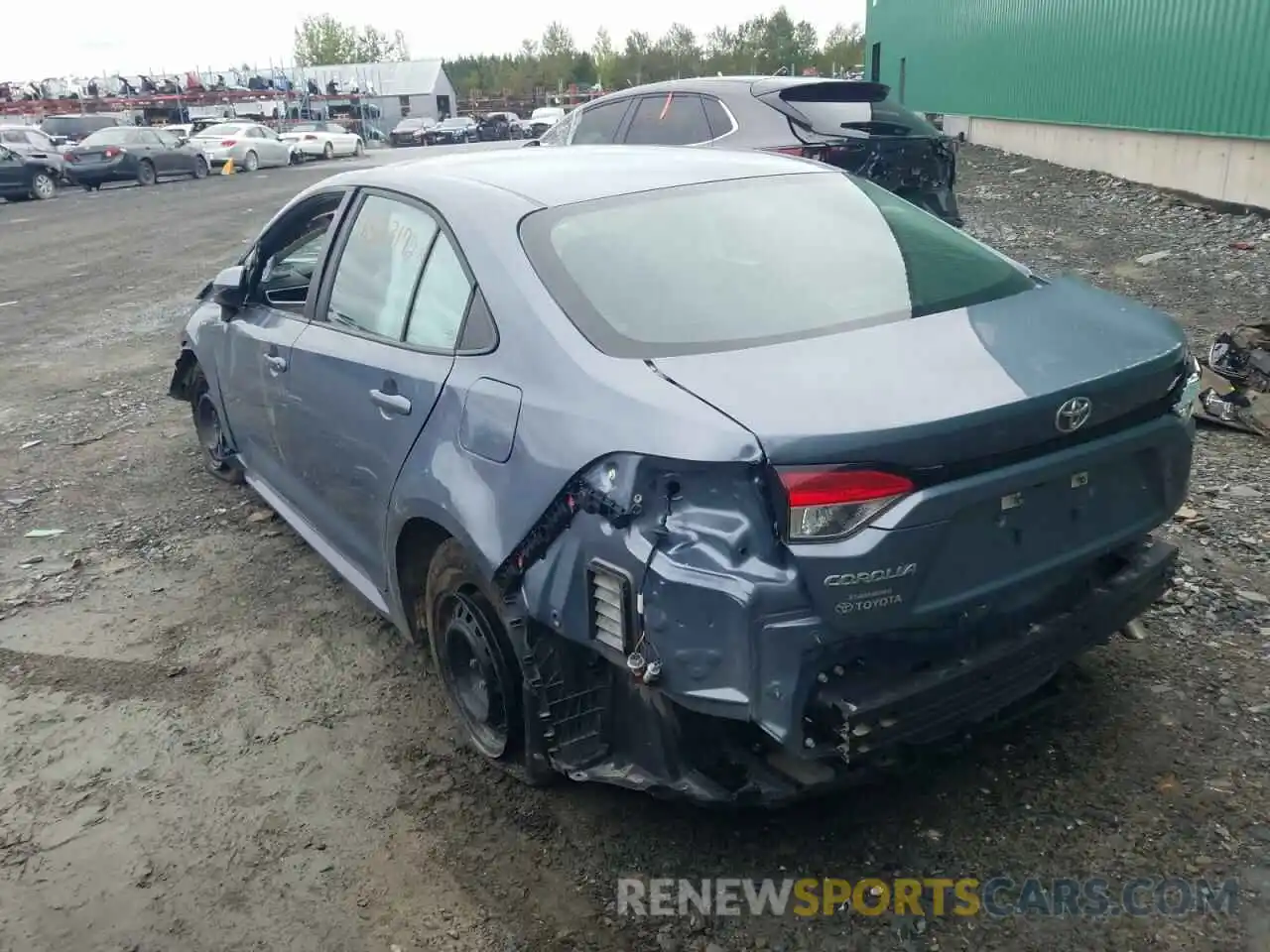 3 Photograph of a damaged car 5YFBPMBE6MP182724 TOYOTA COROLLA 2021