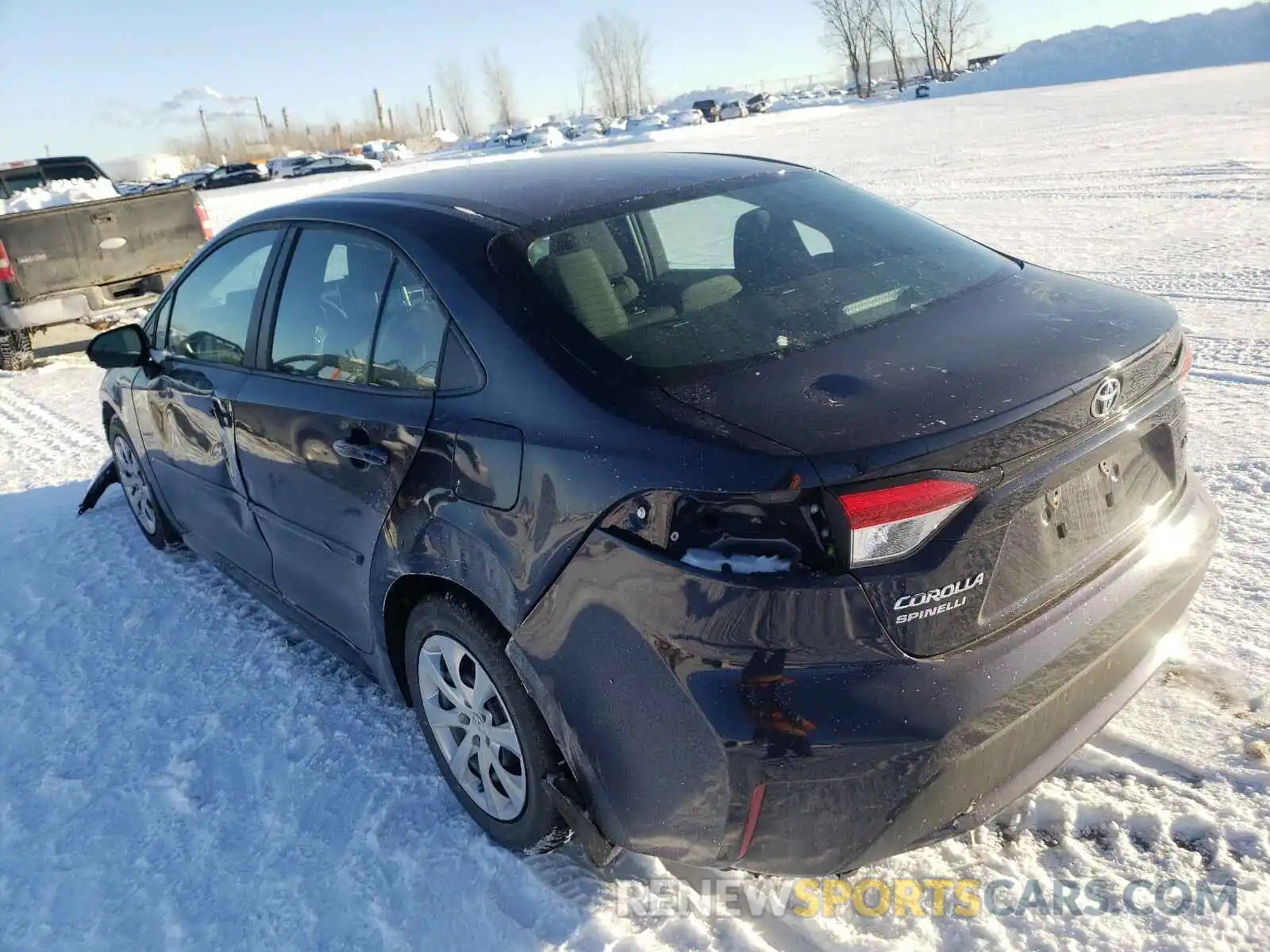 3 Photograph of a damaged car 5YFBPMBE7MP176933 TOYOTA COROLLA 2021