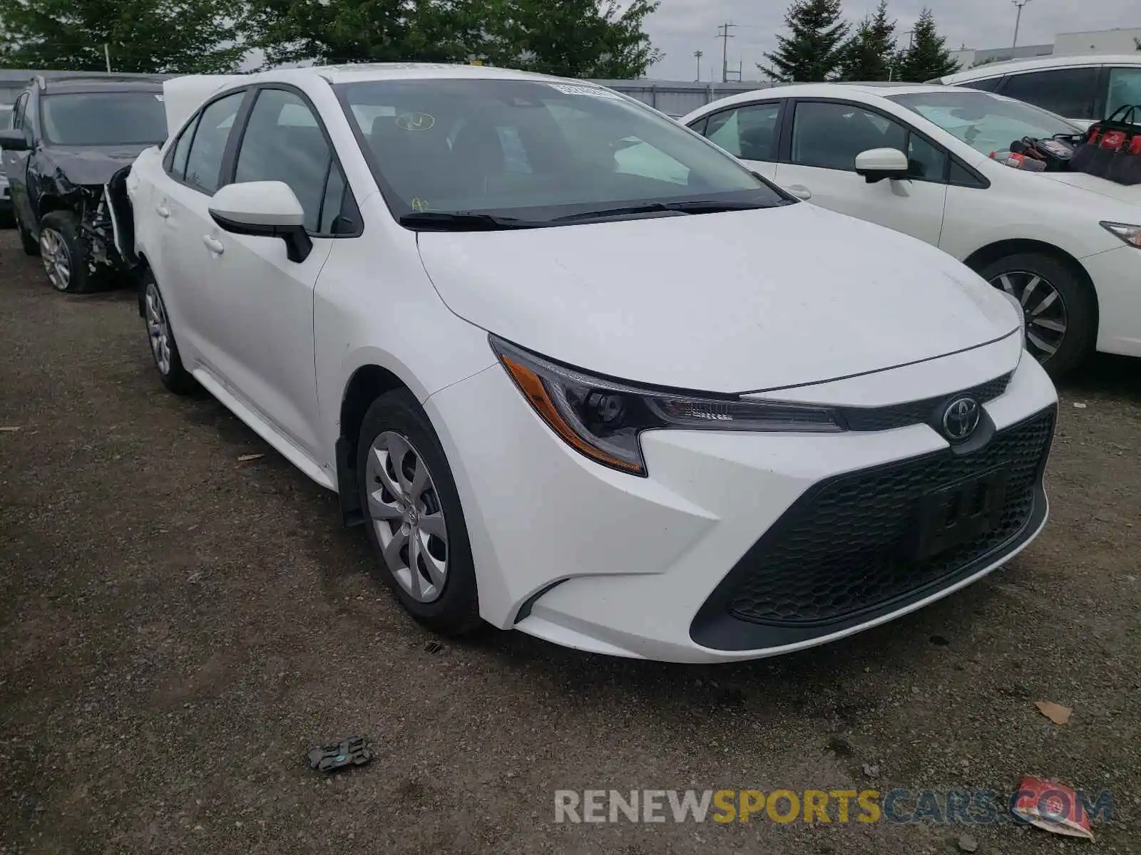 1 Photograph of a damaged car 5YFBPMBE7MP227959 TOYOTA COROLLA 2021