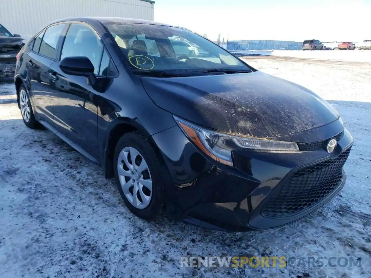 1 Photograph of a damaged car 5YFBPMBE8MP180313 TOYOTA COROLLA 2021