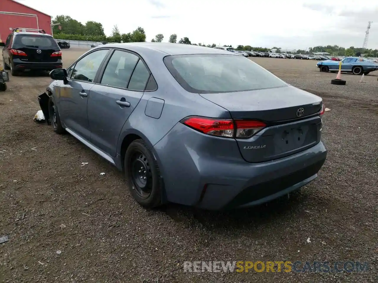 3 Photograph of a damaged car 5YFBPMBE9MP236016 TOYOTA COROLLA 2021