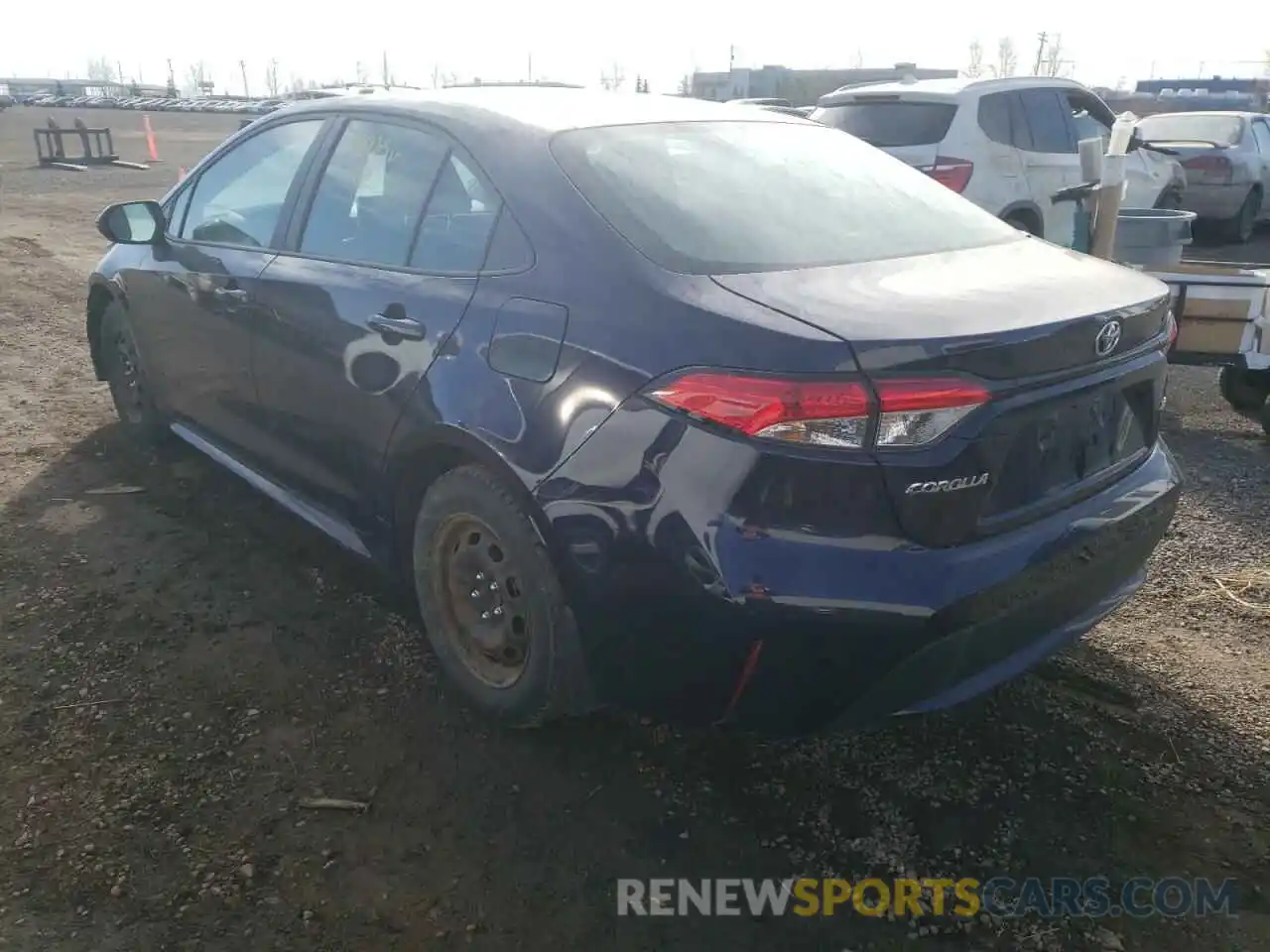 3 Photograph of a damaged car 5YFBPMBE9MP240955 TOYOTA COROLLA 2021