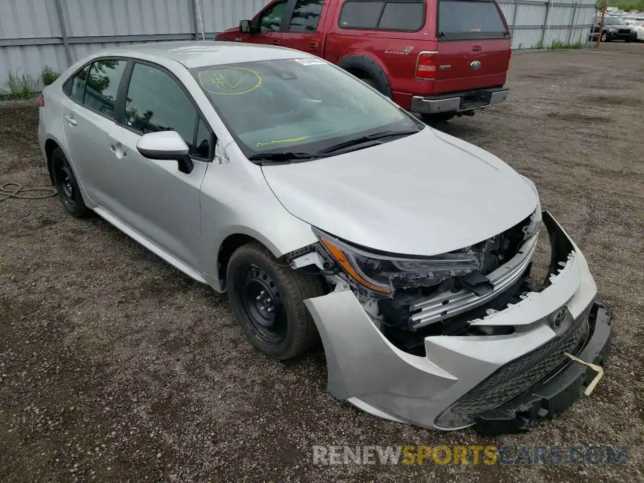 1 Photograph of a damaged car 5YFBPMBEXMP248255 TOYOTA COROLLA 2021