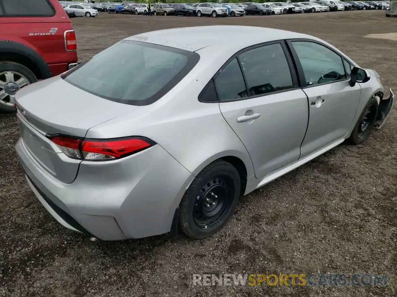 4 Photograph of a damaged car 5YFBPMBEXMP248255 TOYOTA COROLLA 2021