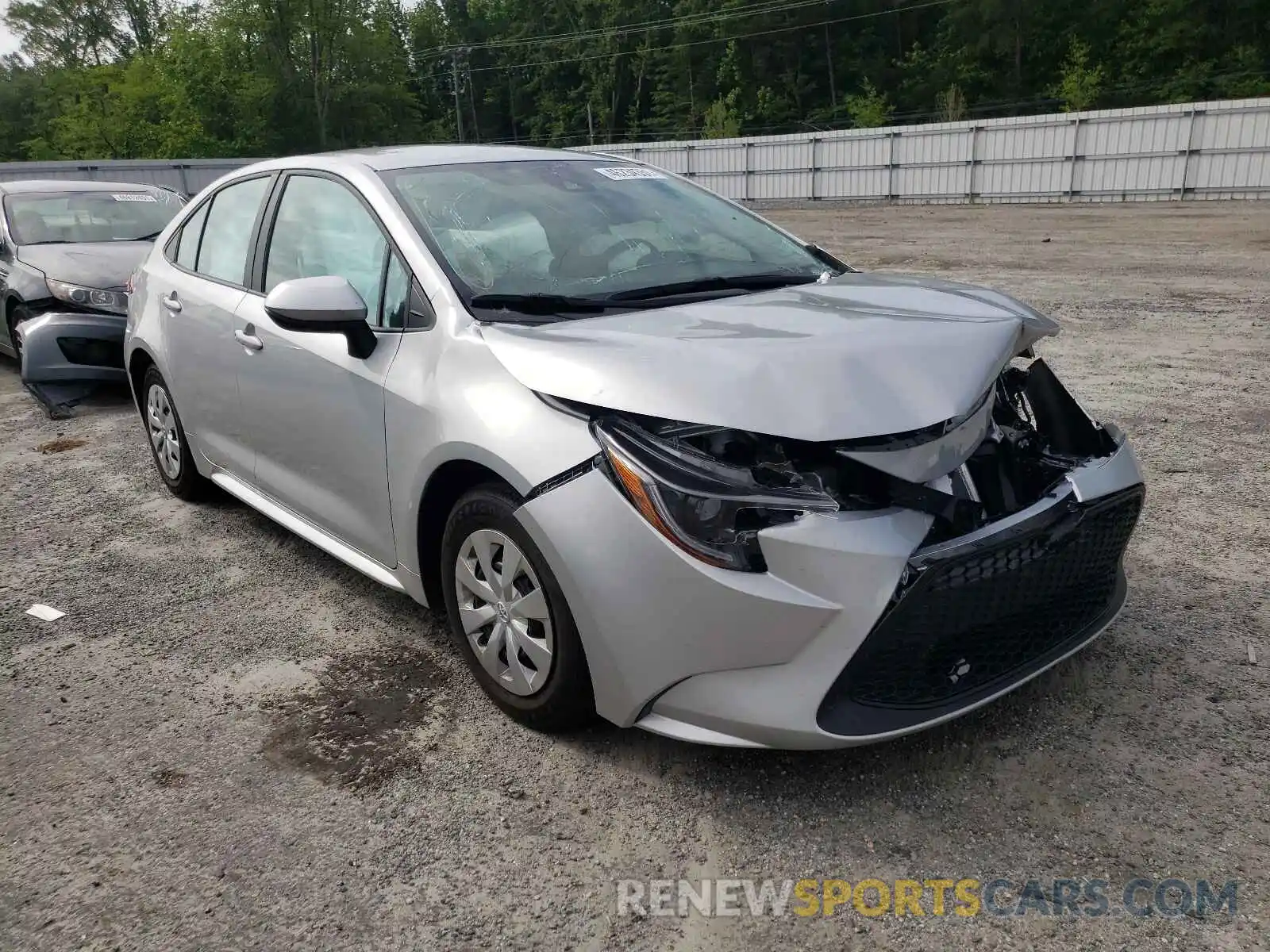 1 Photograph of a damaged car 5YFDPMAE0MP188383 TOYOTA COROLLA 2021