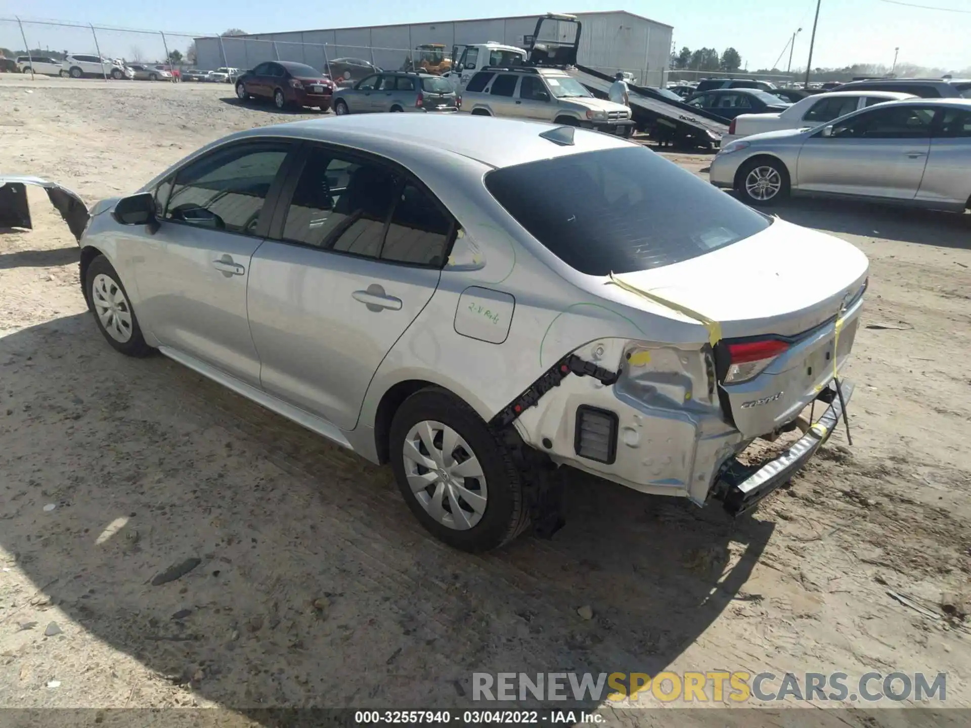 3 Photograph of a damaged car 5YFDPMAE1MP160026 TOYOTA COROLLA 2021