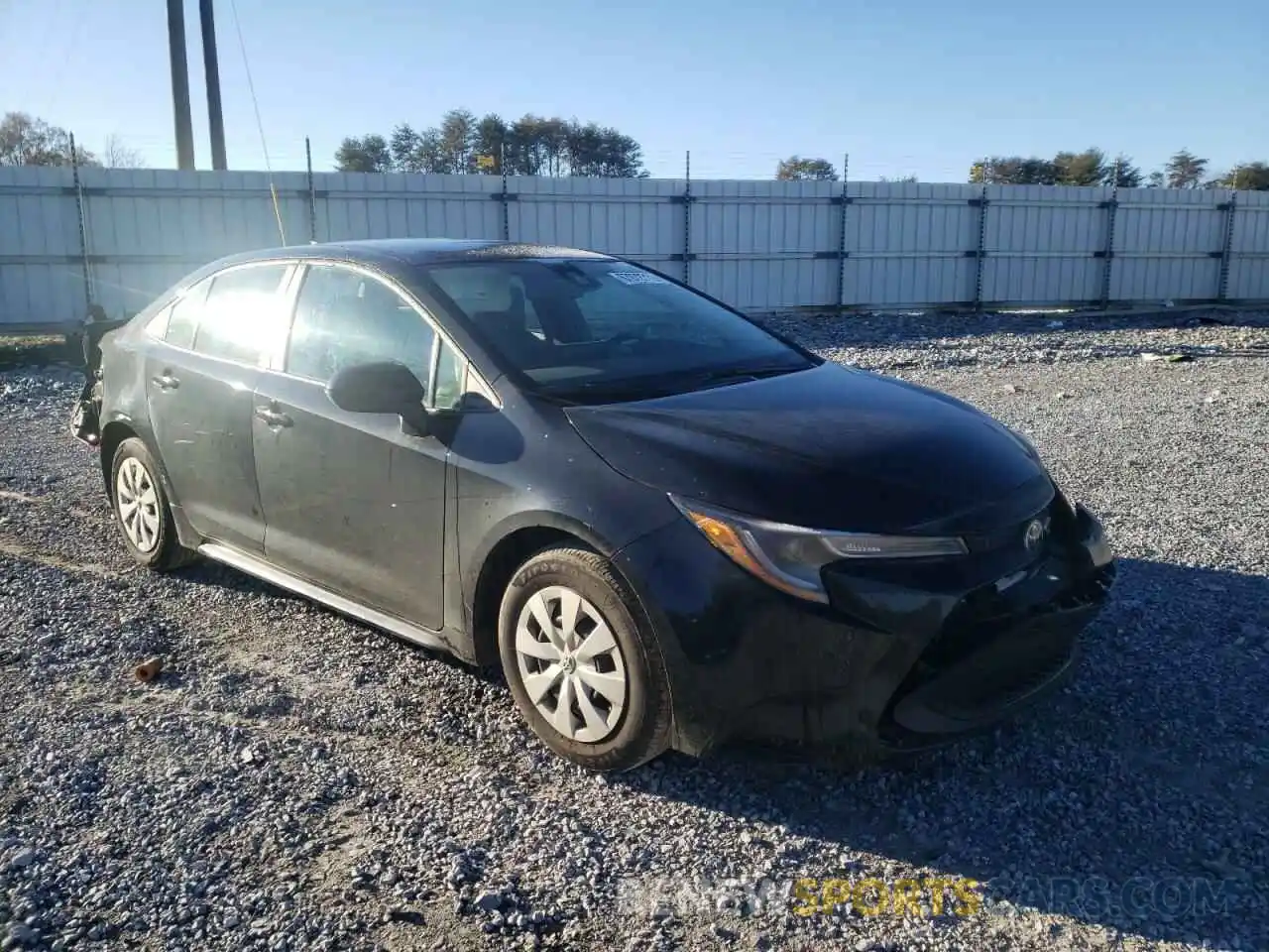 1 Photograph of a damaged car 5YFDPMAE1MP170894 TOYOTA COROLLA 2021