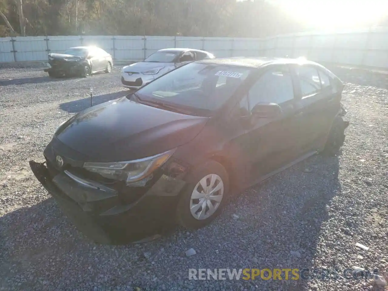 2 Photograph of a damaged car 5YFDPMAE1MP170894 TOYOTA COROLLA 2021