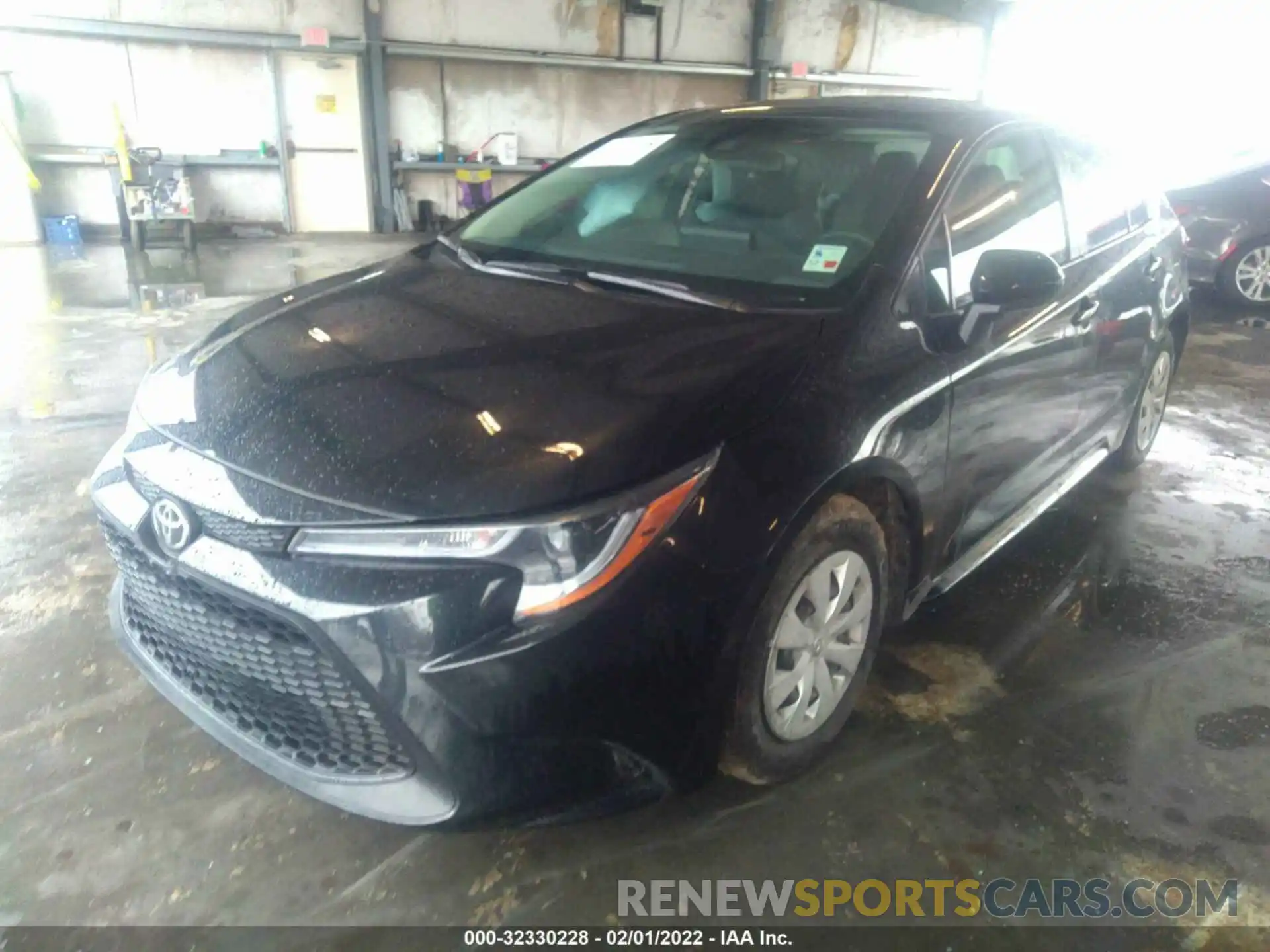 2 Photograph of a damaged car 5YFDPMAE1MP198081 TOYOTA COROLLA 2021