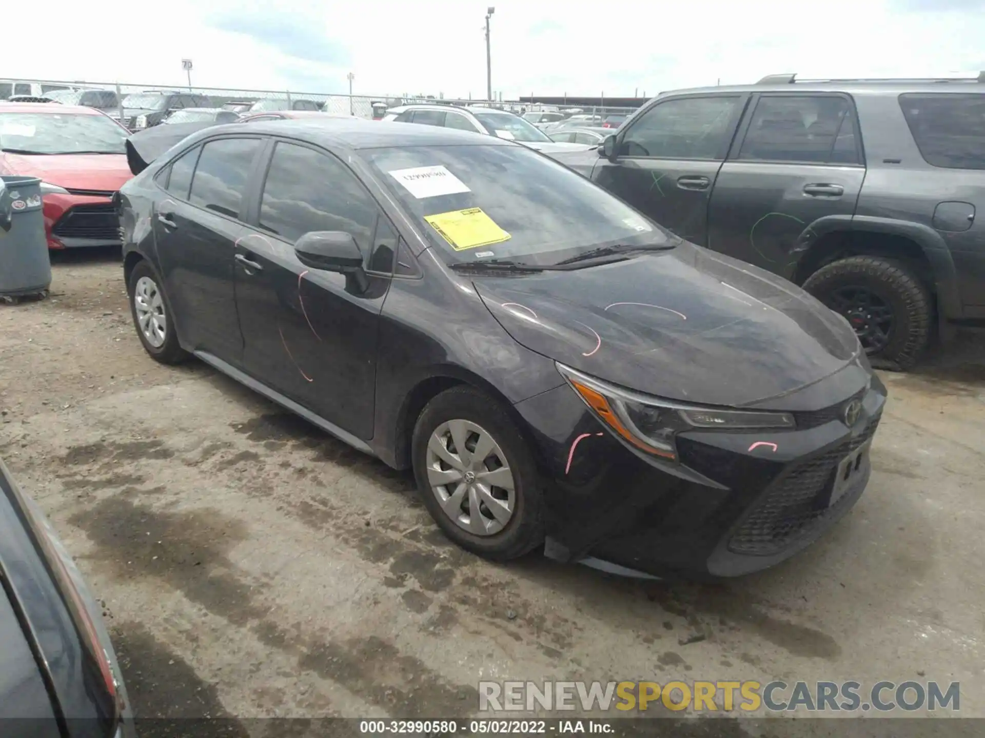 1 Photograph of a damaged car 5YFDPMAE1MP201187 TOYOTA COROLLA 2021