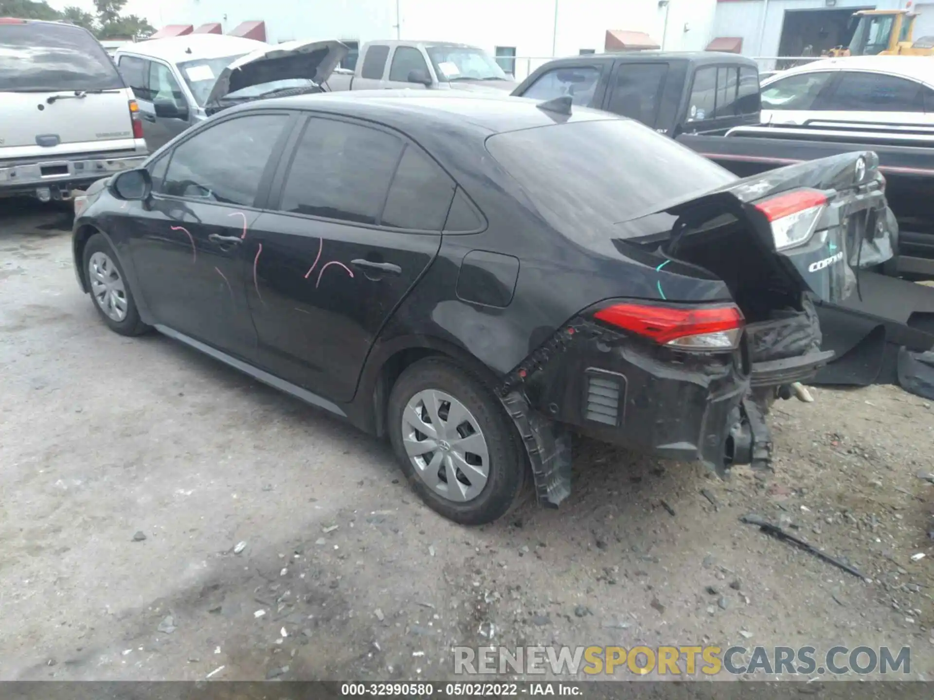 3 Photograph of a damaged car 5YFDPMAE1MP201187 TOYOTA COROLLA 2021