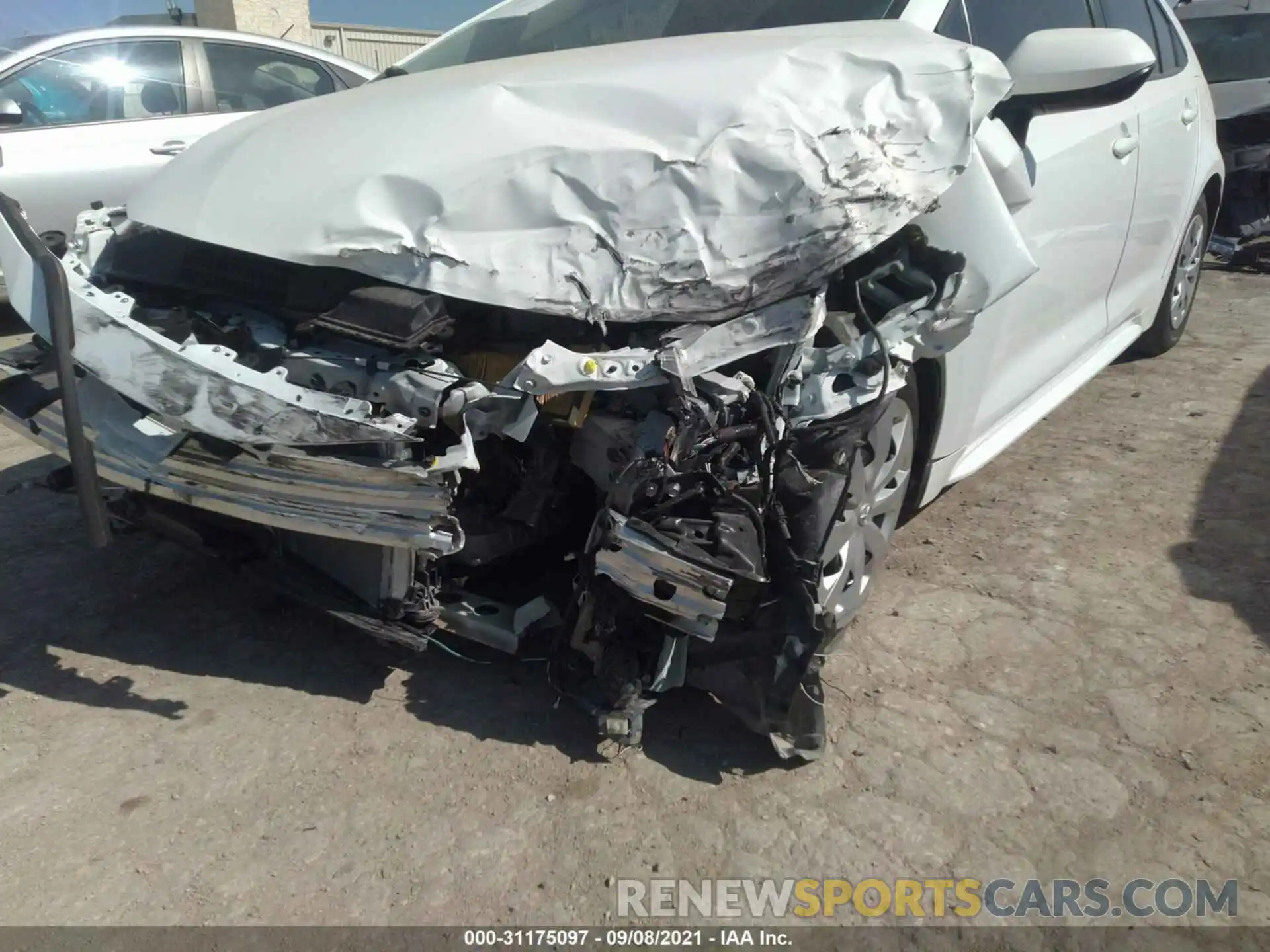 6 Photograph of a damaged car 5YFDPMAE2MP148323 TOYOTA COROLLA 2021