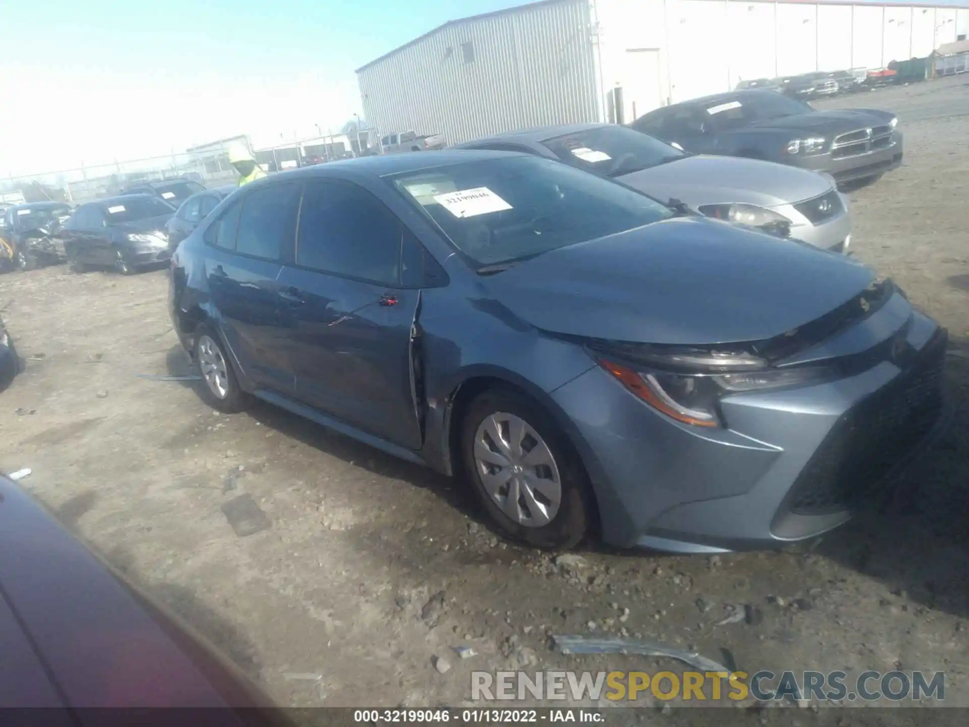 1 Photograph of a damaged car 5YFDPMAE2MP160049 TOYOTA COROLLA 2021