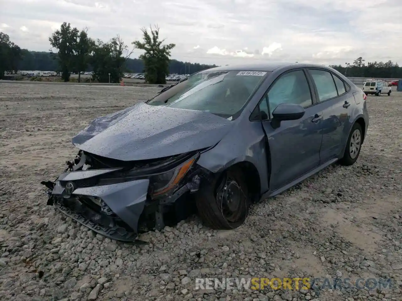 2 Photograph of a damaged car 5YFDPMAE3MP170833 TOYOTA COROLLA 2021