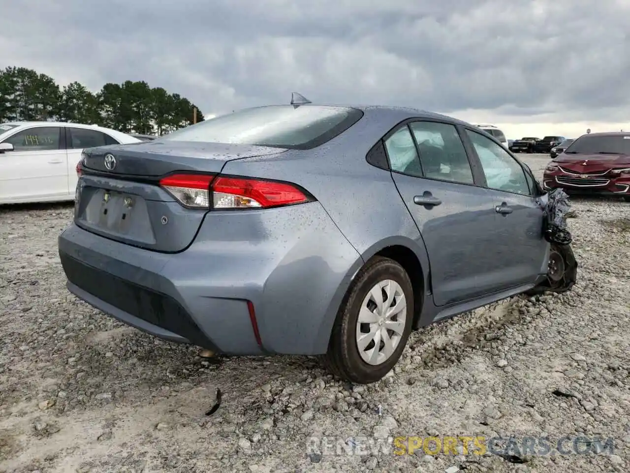 4 Photograph of a damaged car 5YFDPMAE3MP170833 TOYOTA COROLLA 2021