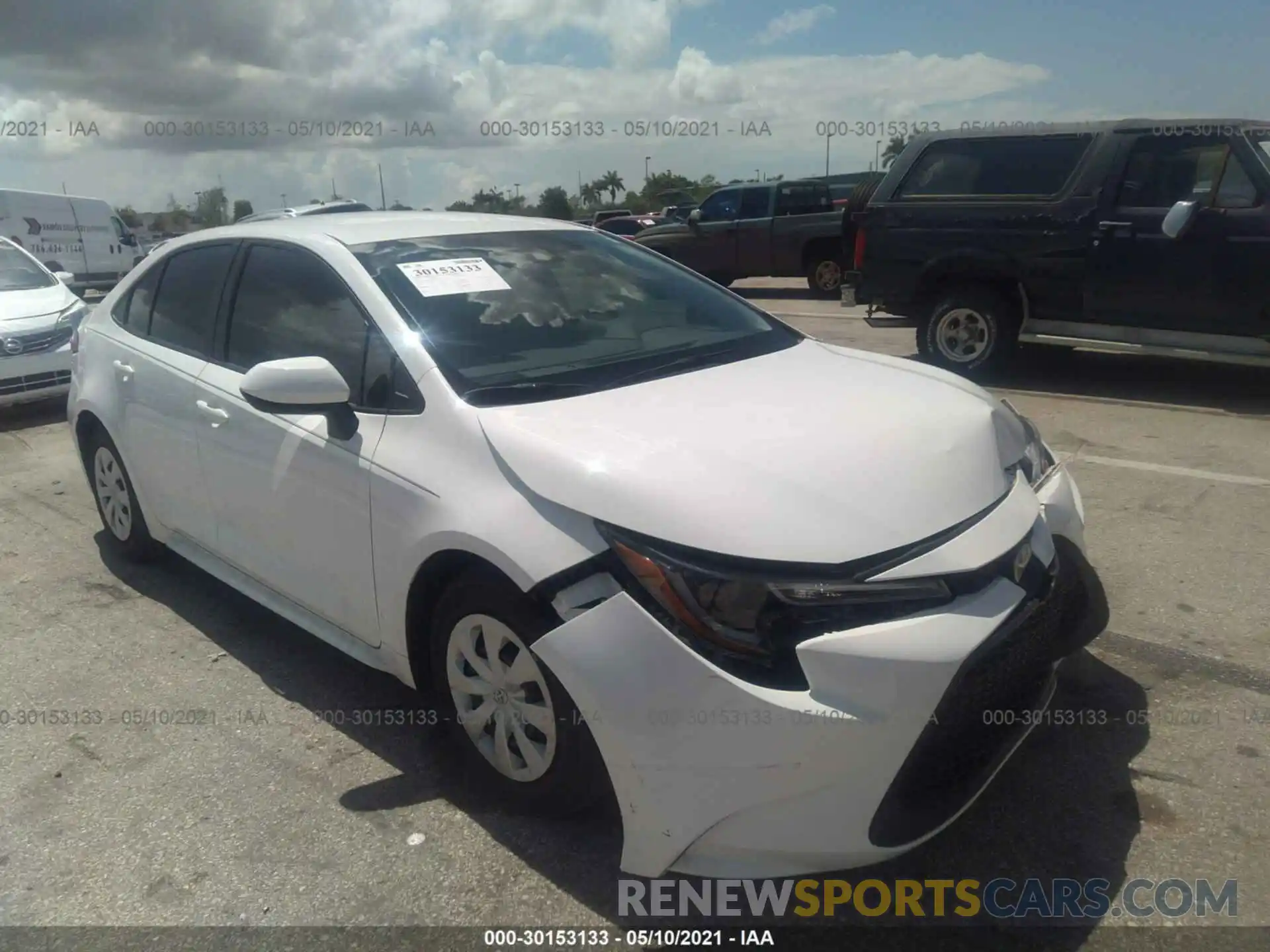 1 Photograph of a damaged car 5YFDPMAE4MP149893 TOYOTA COROLLA 2021