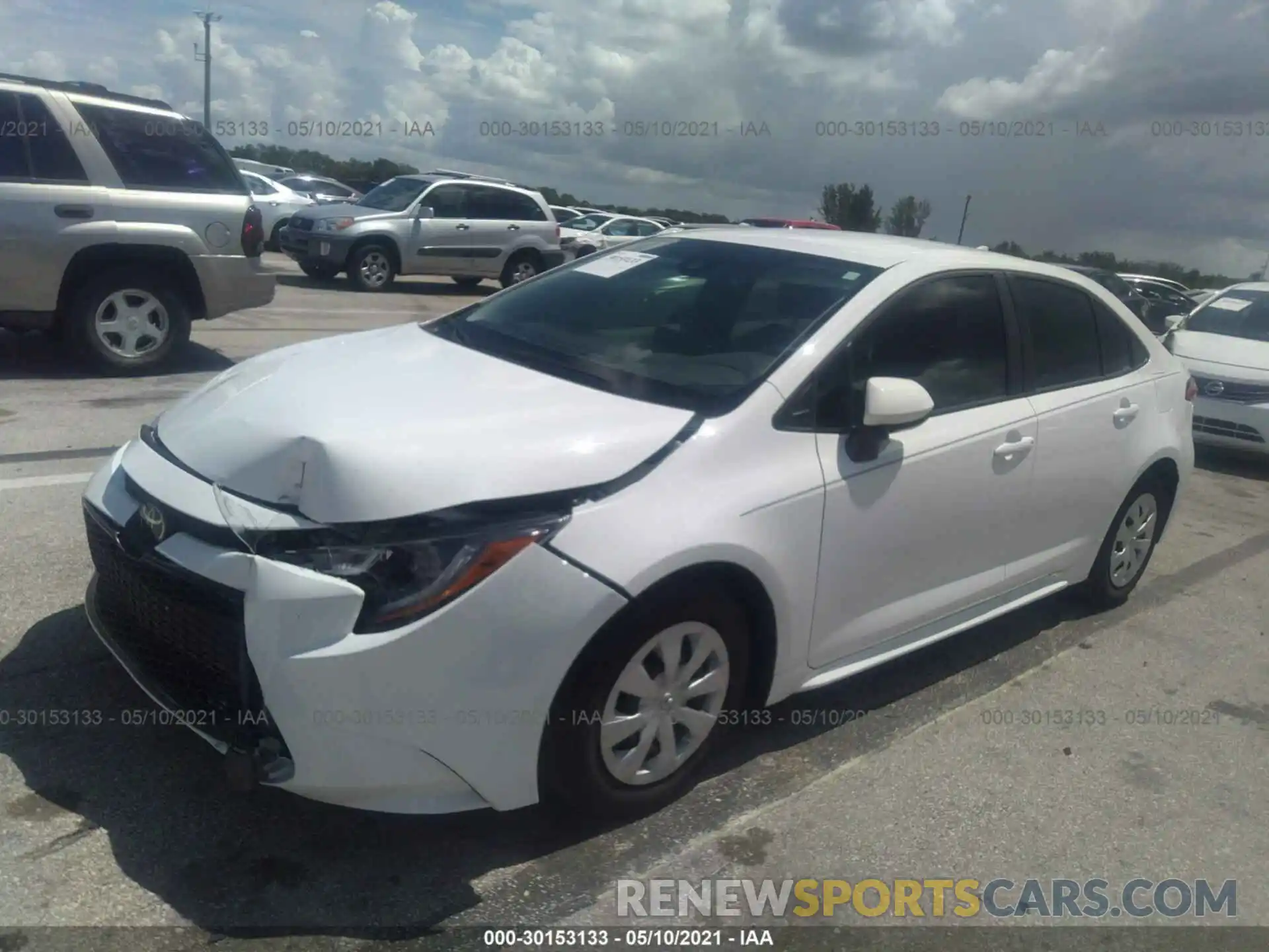 2 Photograph of a damaged car 5YFDPMAE4MP149893 TOYOTA COROLLA 2021