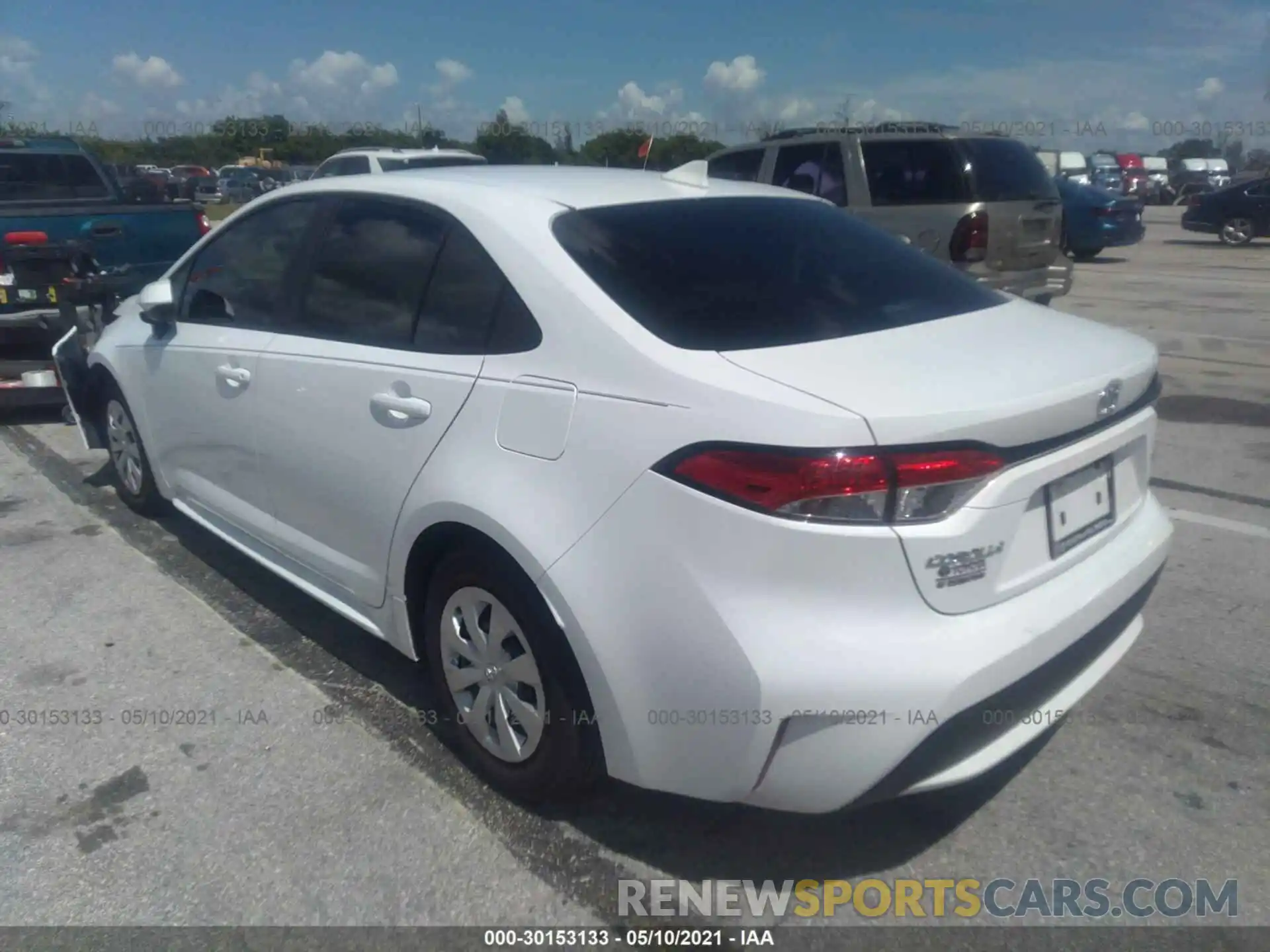 3 Photograph of a damaged car 5YFDPMAE4MP149893 TOYOTA COROLLA 2021