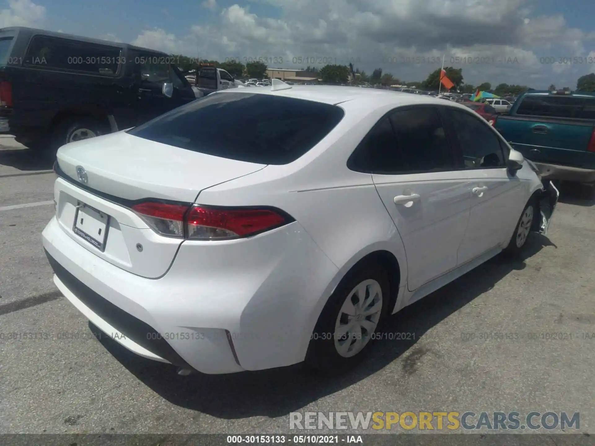 4 Photograph of a damaged car 5YFDPMAE4MP149893 TOYOTA COROLLA 2021