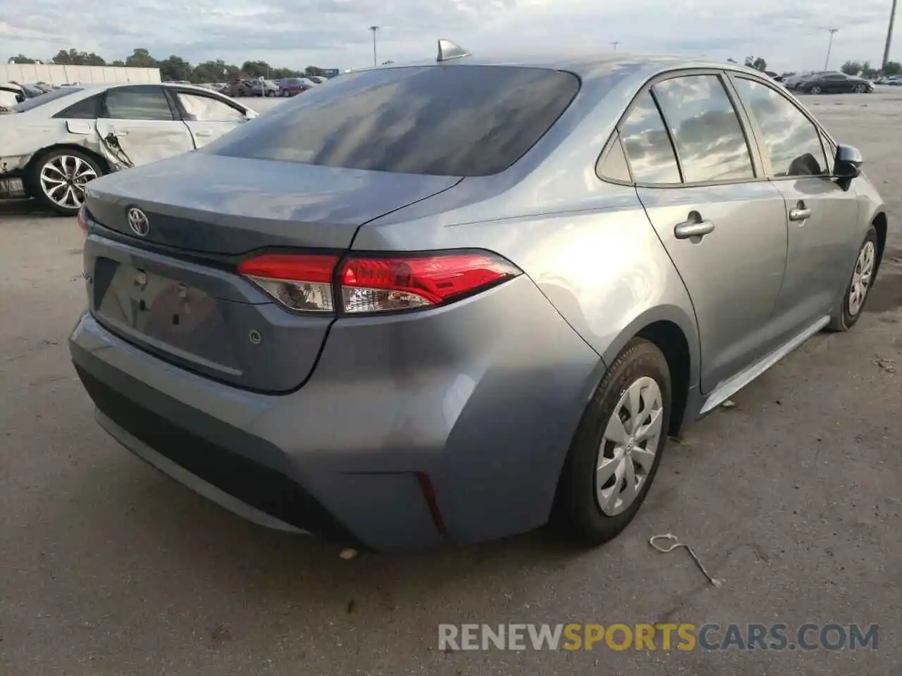 4 Photograph of a damaged car 5YFDPMAE4MP164412 TOYOTA COROLLA 2021