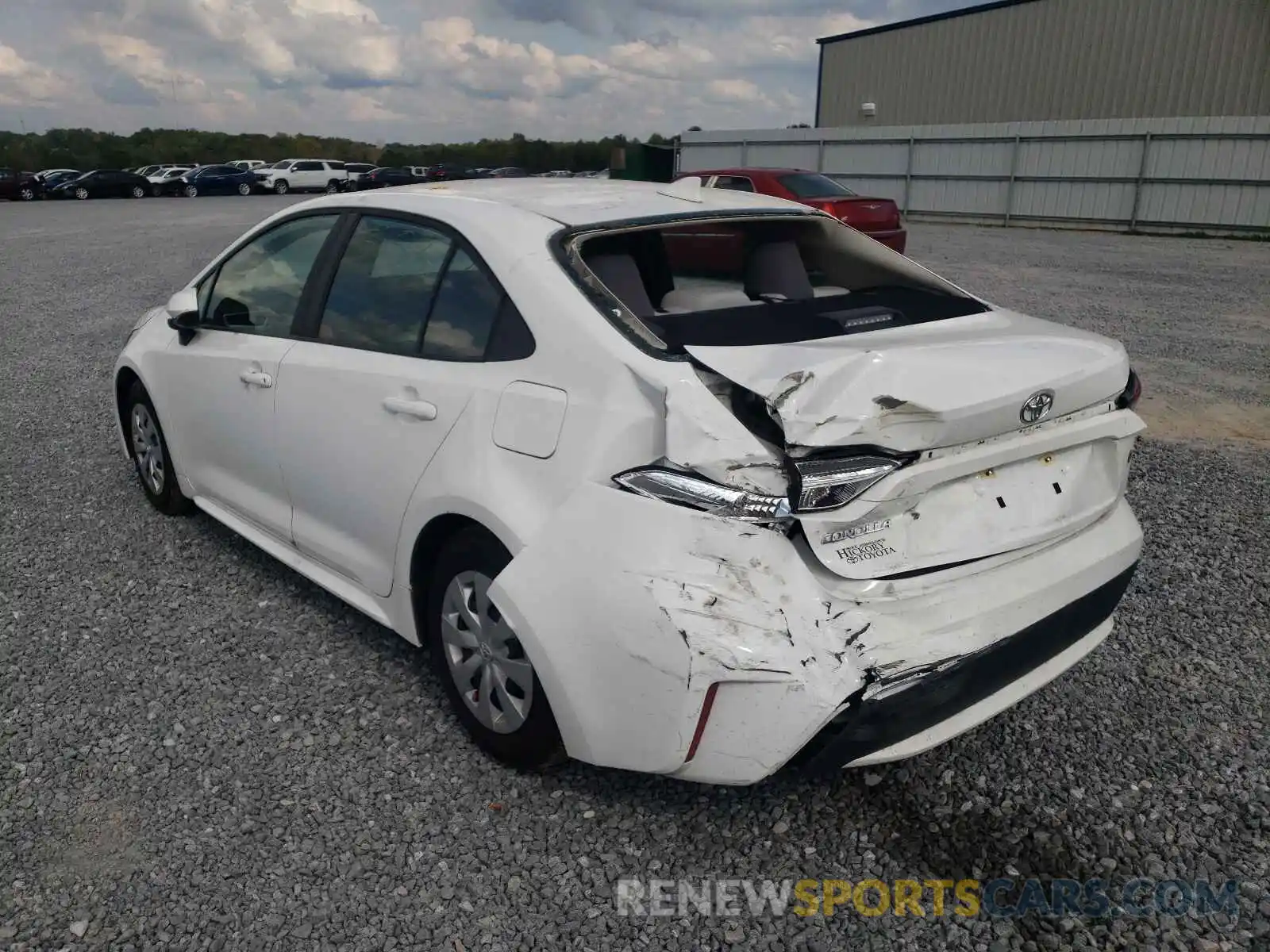 3 Photograph of a damaged car 5YFDPMAE4MP178360 TOYOTA COROLLA 2021