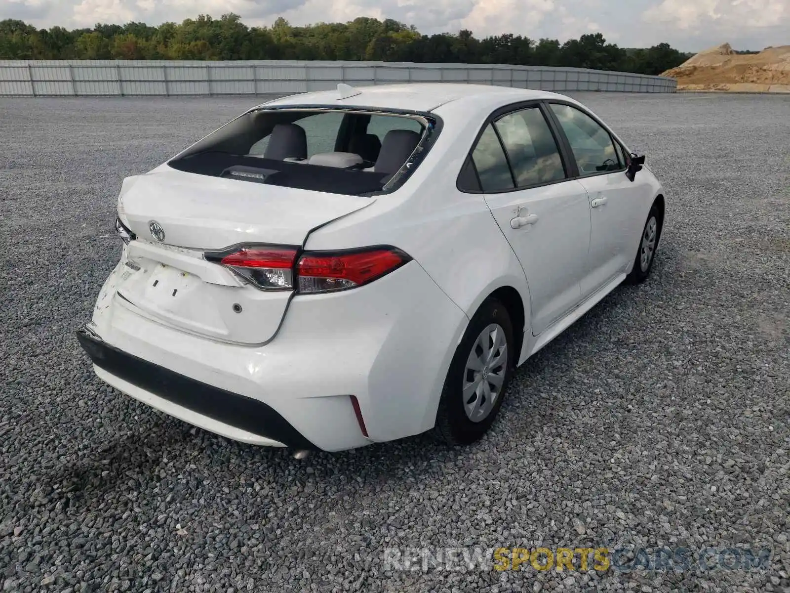 4 Photograph of a damaged car 5YFDPMAE4MP178360 TOYOTA COROLLA 2021