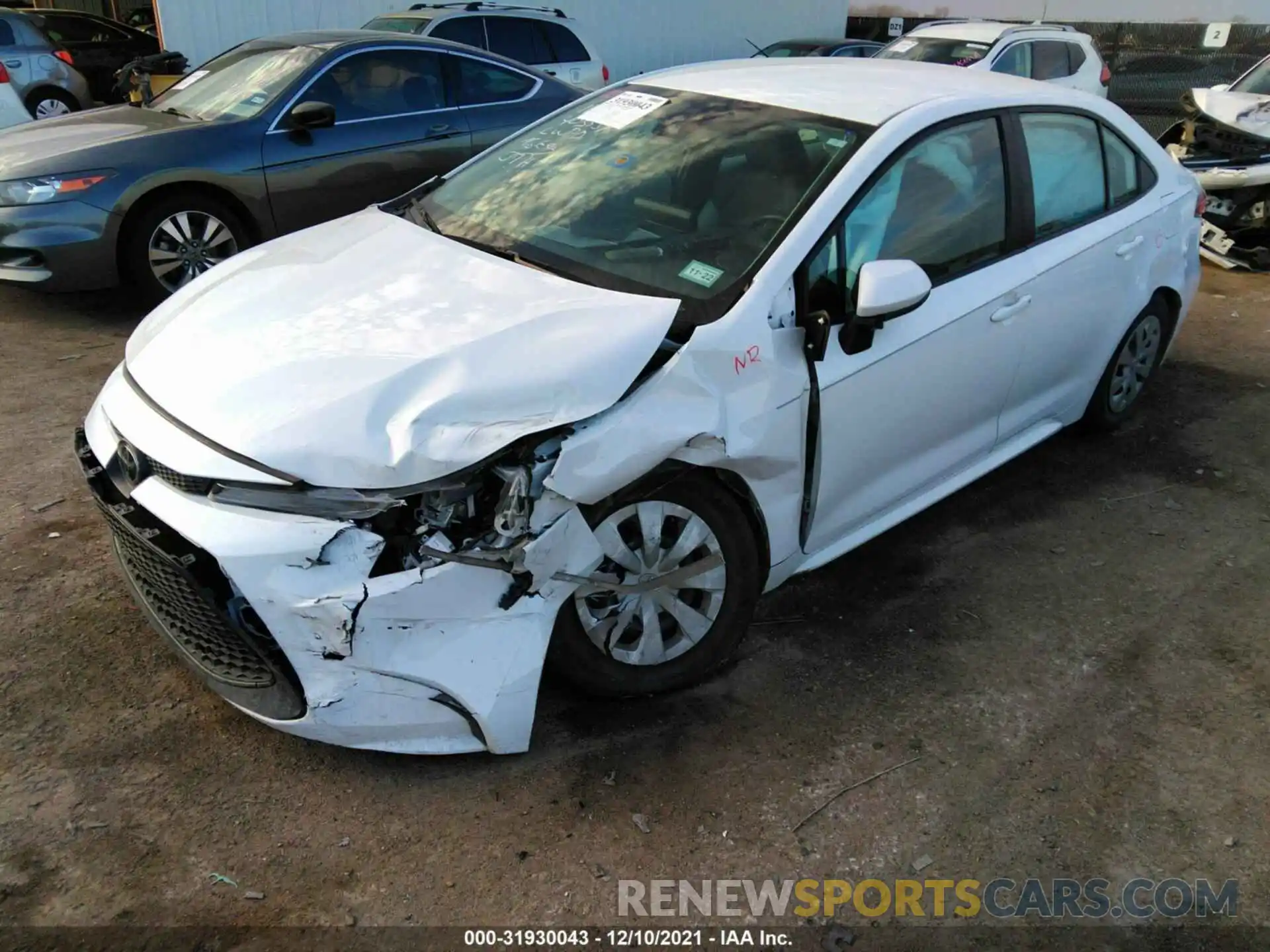 6 Photograph of a damaged car 5YFDPMAE5MP154424 TOYOTA COROLLA 2021