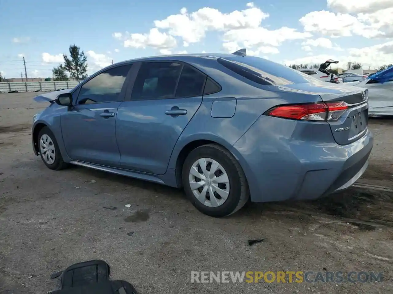 2 Photograph of a damaged car 5YFDPMAE5MP165746 TOYOTA COROLLA 2021