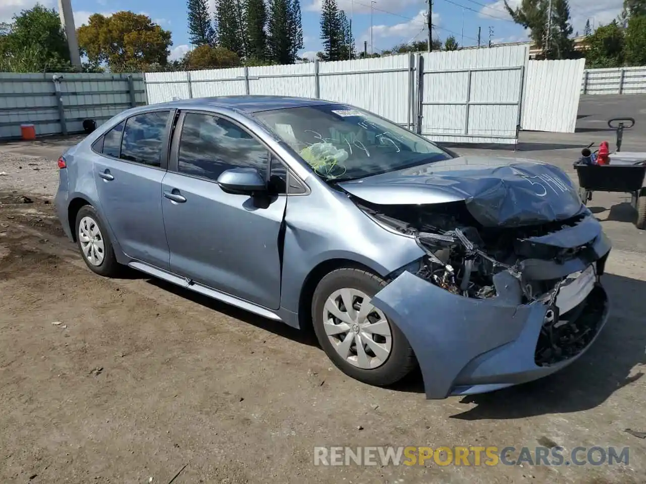 4 Фотография поврежденного автомобиля 5YFDPMAE5MP165746 TOYOTA COROLLA 2021