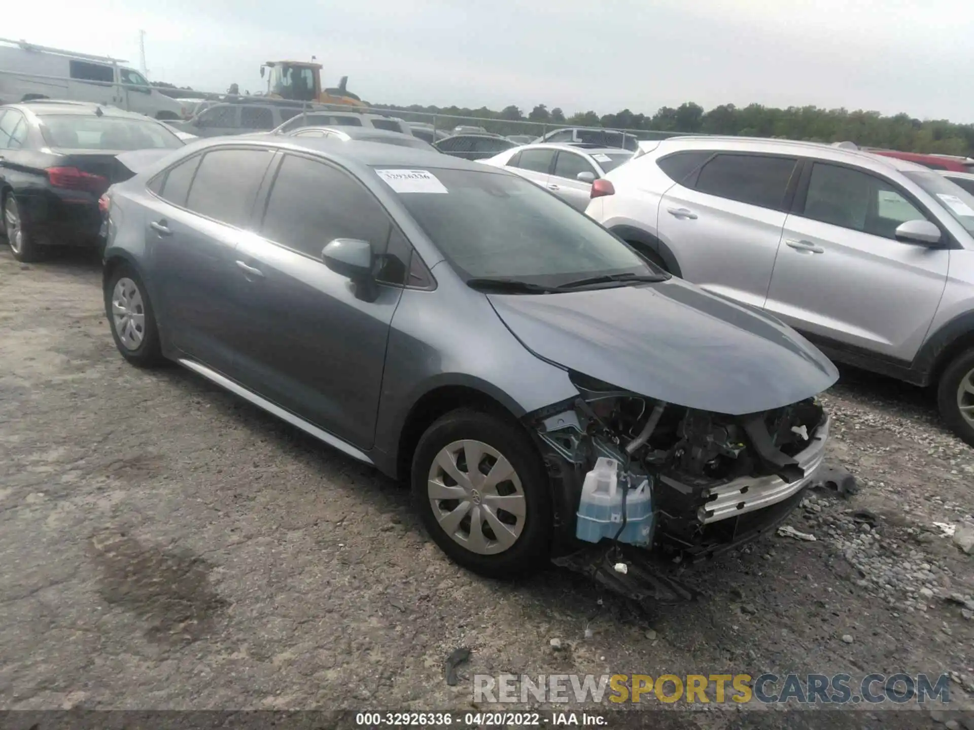 1 Photograph of a damaged car 5YFDPMAE5MP168694 TOYOTA COROLLA 2021