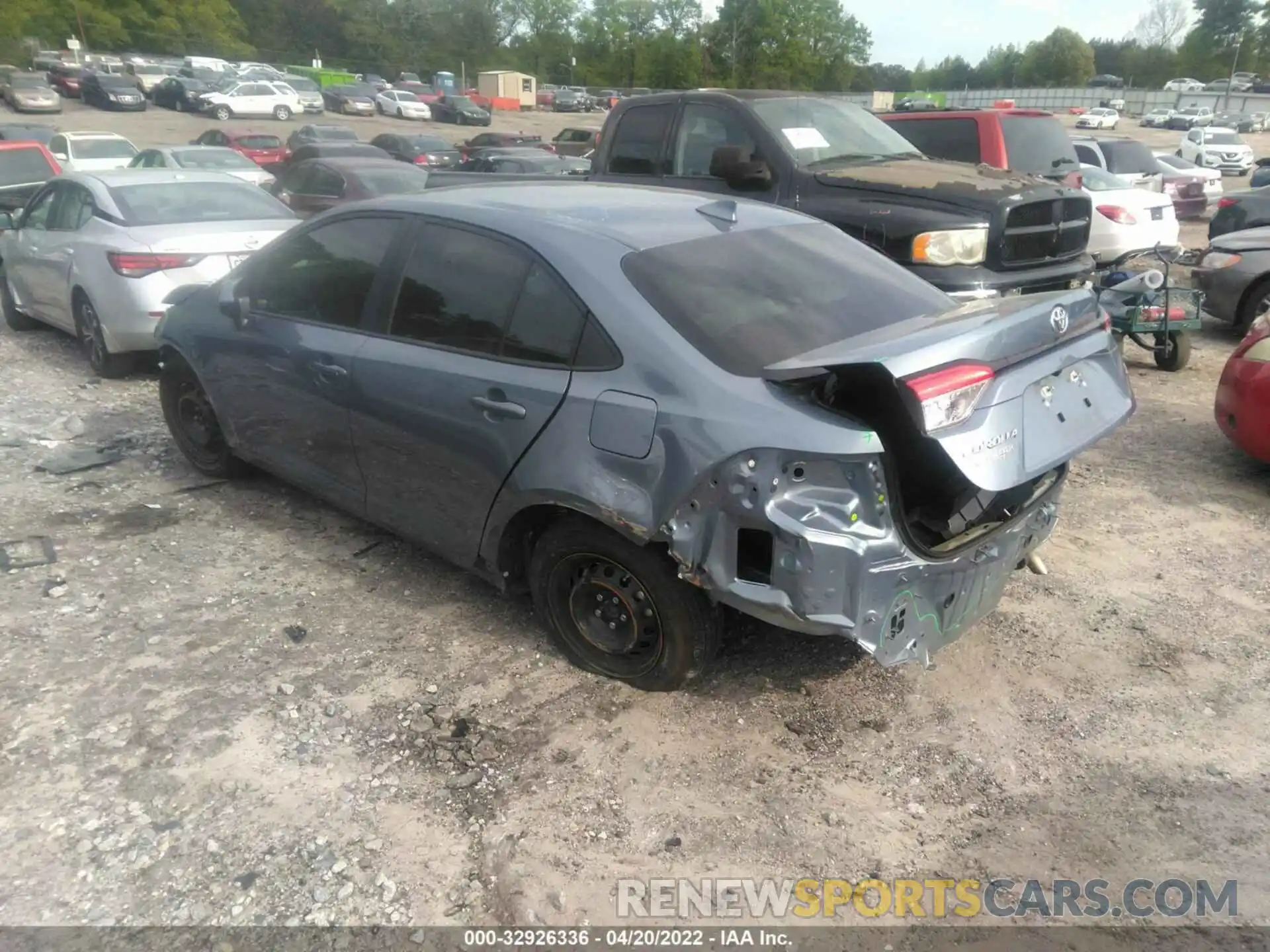 3 Photograph of a damaged car 5YFDPMAE5MP168694 TOYOTA COROLLA 2021