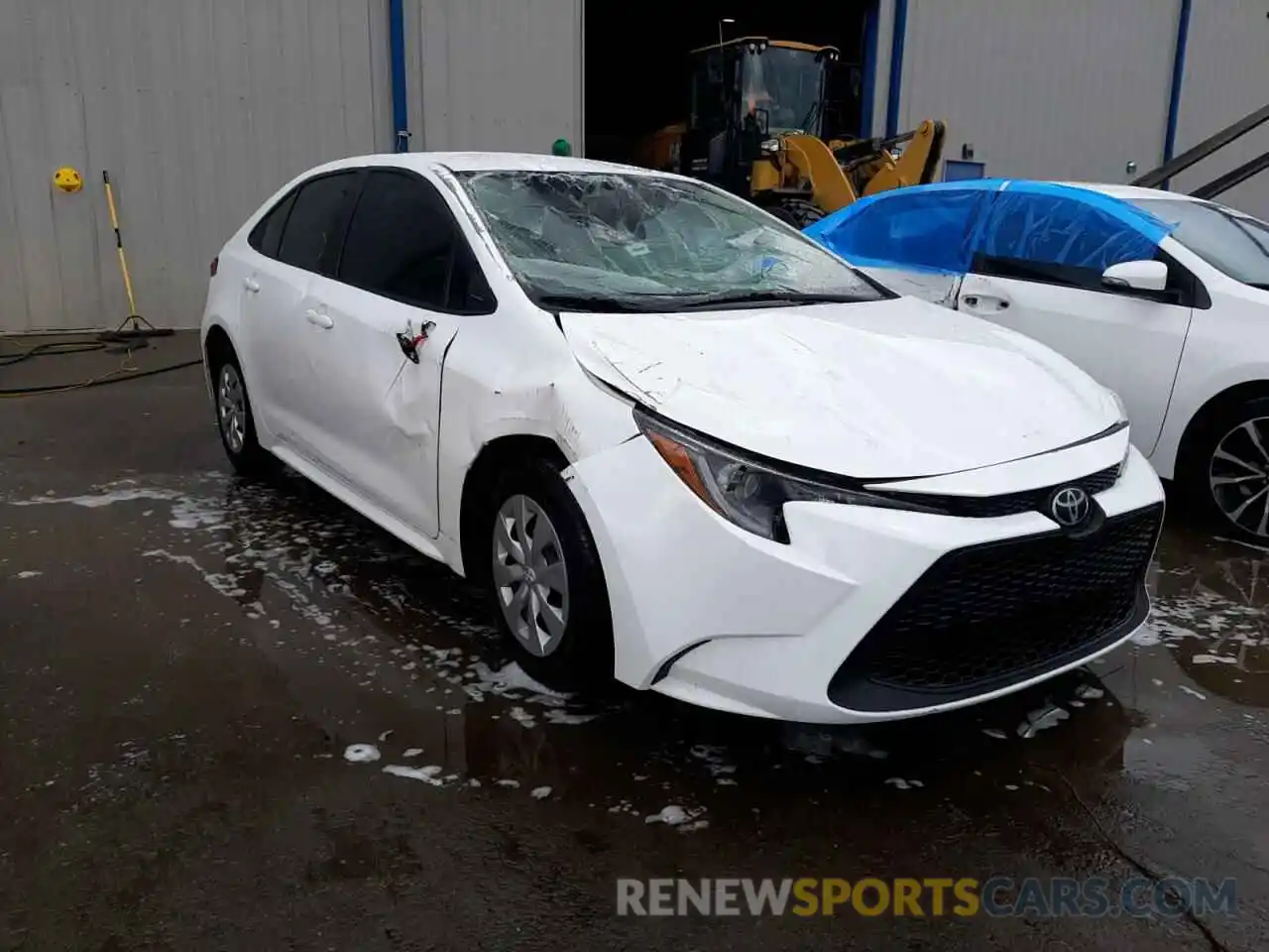 1 Photograph of a damaged car 5YFDPMAE5MP168792 TOYOTA COROLLA 2021