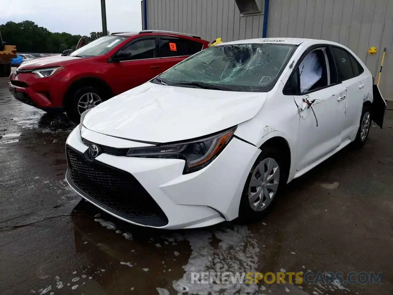 2 Photograph of a damaged car 5YFDPMAE5MP168792 TOYOTA COROLLA 2021