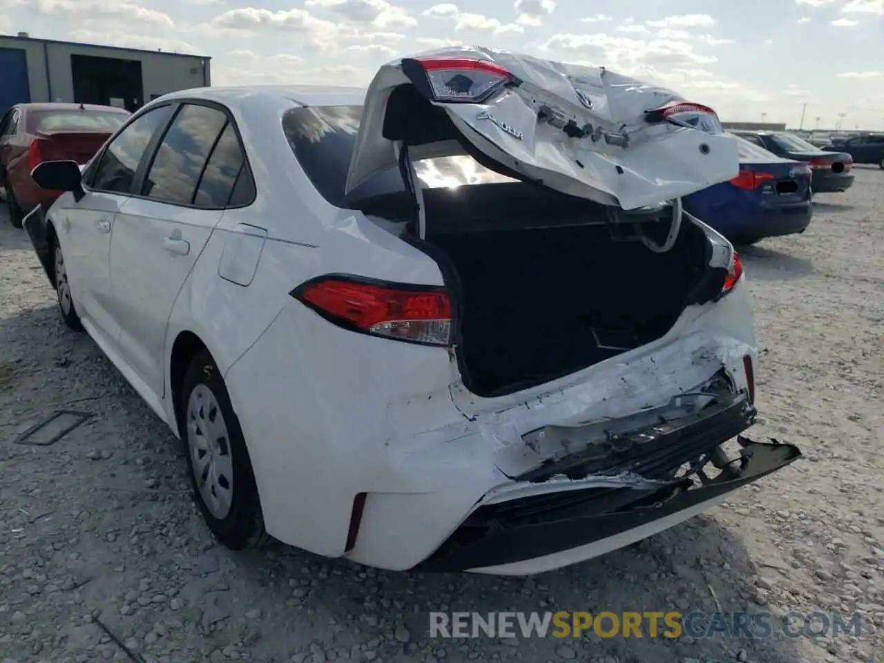 3 Photograph of a damaged car 5YFDPMAE5MP199461 TOYOTA COROLLA 2021