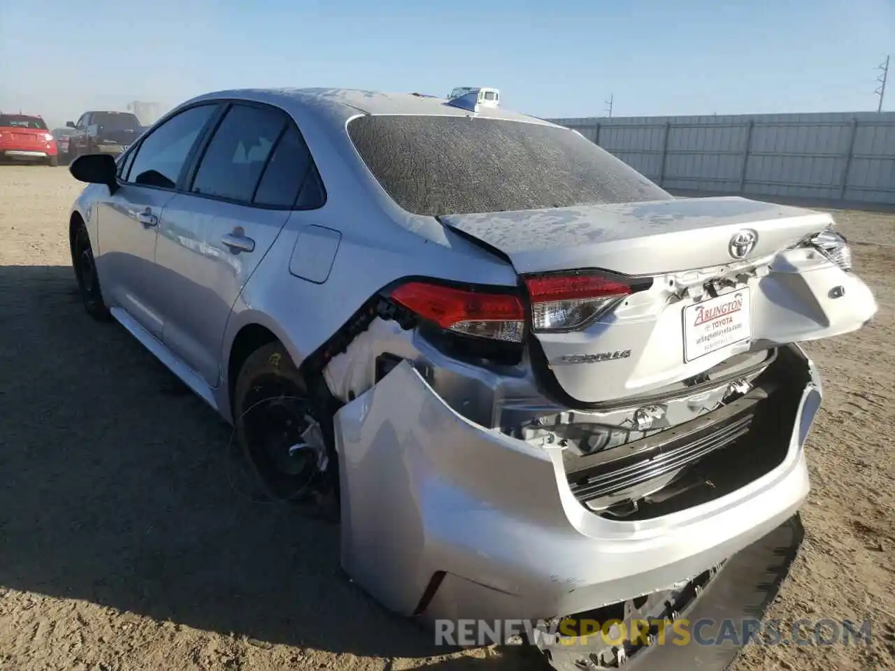 3 Photograph of a damaged car 5YFDPMAE5MP265278 TOYOTA COROLLA 2021