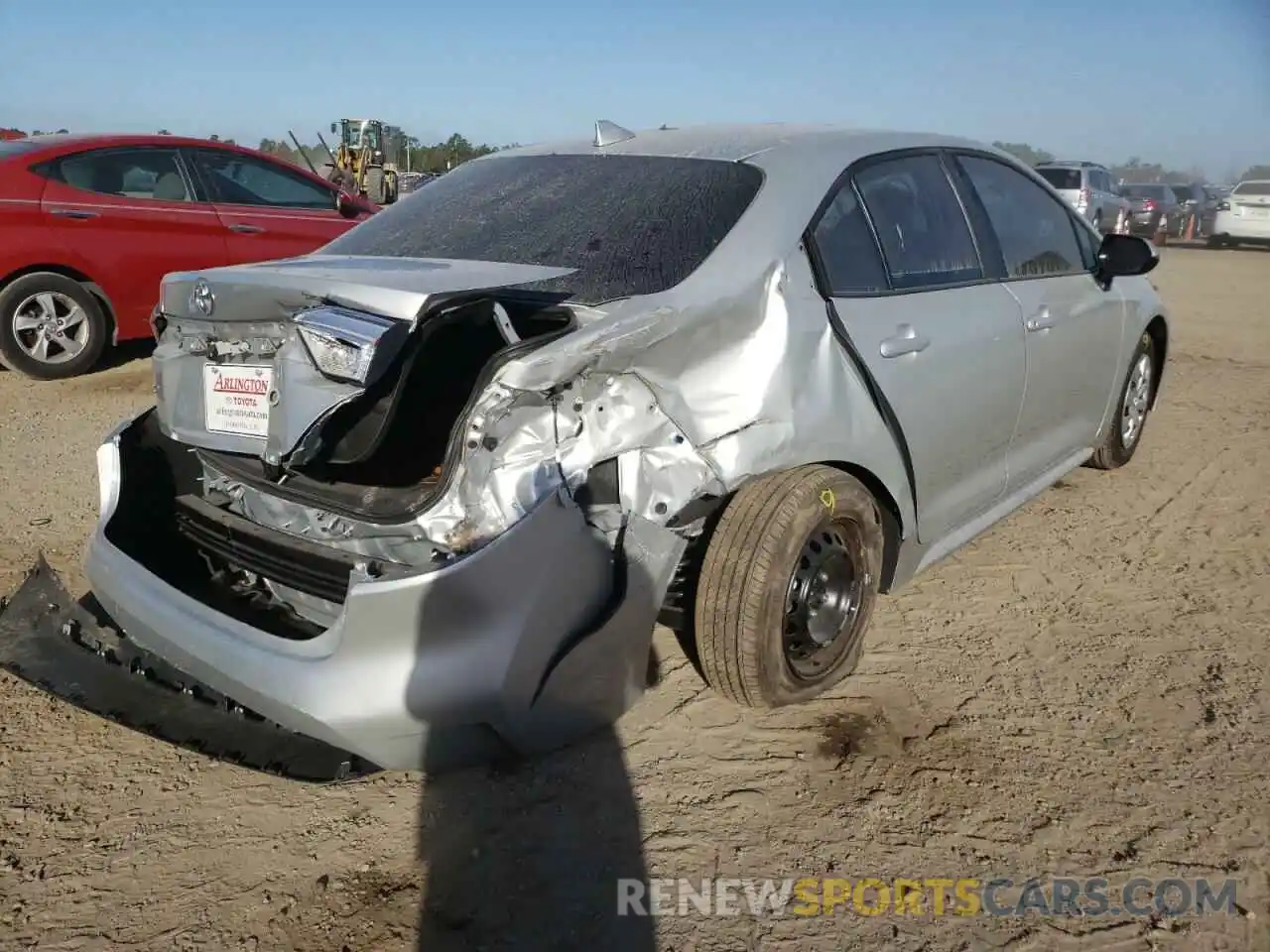 4 Photograph of a damaged car 5YFDPMAE5MP265278 TOYOTA COROLLA 2021